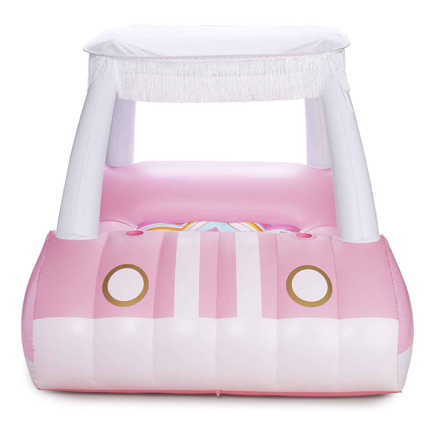 FUNBOY & Barbie Official Golf Cart Pool Float - Pink
