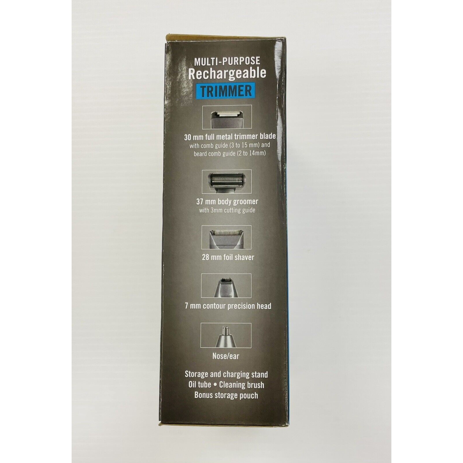 Conair Max Trim | GMT839SDMC - Multi-Purpose Cordless Face Ear Nose Hair Trimmer – For Men