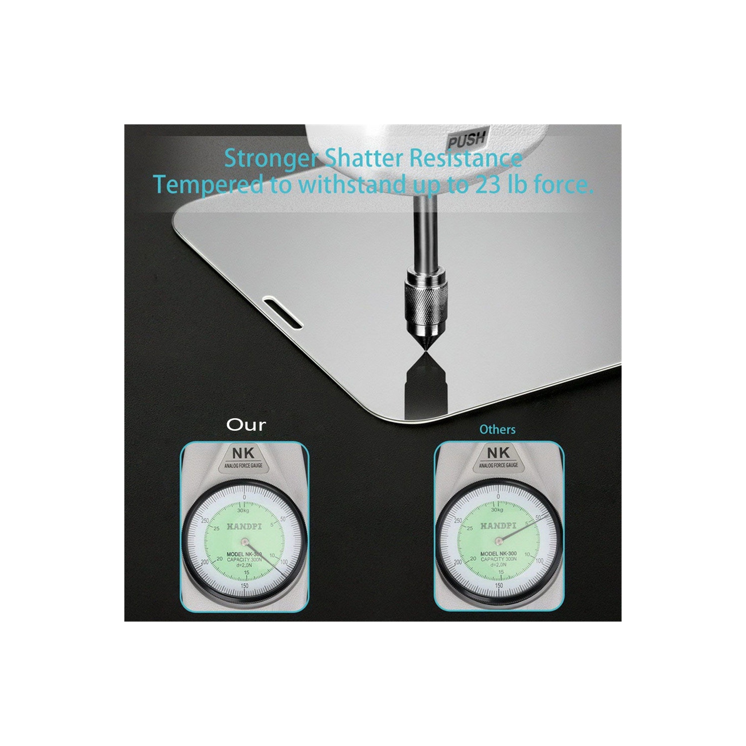 [2 paquets]Protecteur d’écran en verre trempé de qualité supérieure SuperShield pour Pixel 7 2022 de Google, sans bulles et sans étui