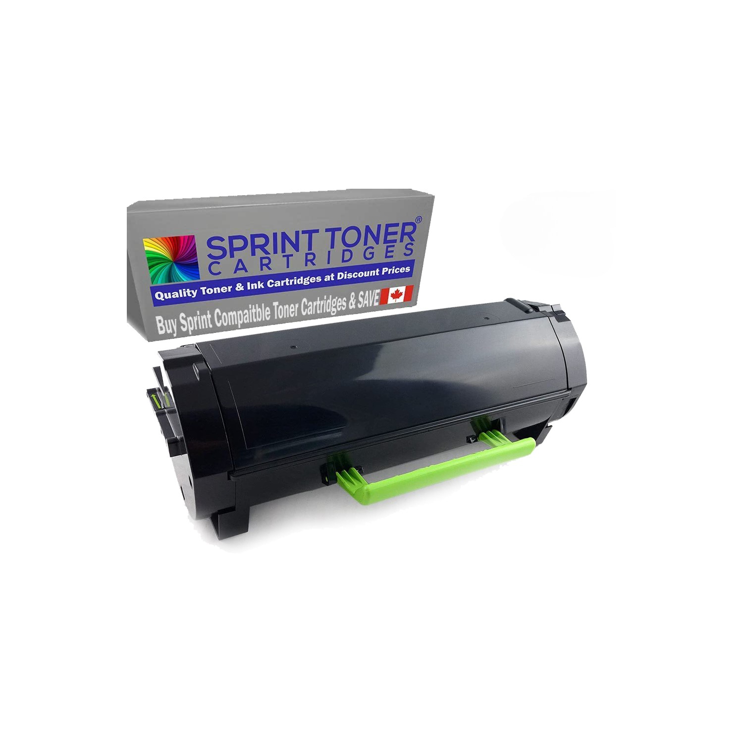 Compatible avec les imprimantes 60FX100 601X, 60F1X00, 600XA, 60F0XA0, 600XA de Lexmark Cartouche de toner noire 60F0X0G ,600XG 20&nbsp;000 pages -