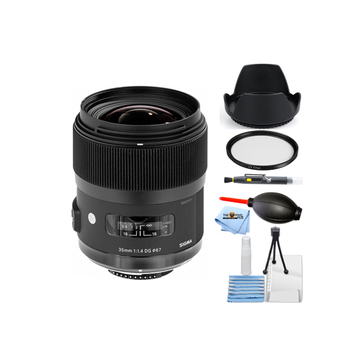 Sigma 35mm f/1.4 DG HSM Art Lens for Sony A DSLR Cameras 340205 Starter Bundle