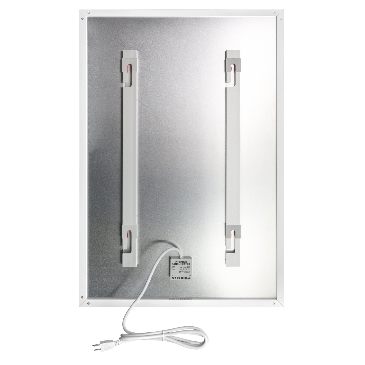 Warmlyours – radiateur à panneau radiant Ember Flex, blanc, enfichable ou câblé, 500 W, 35 x 24 po