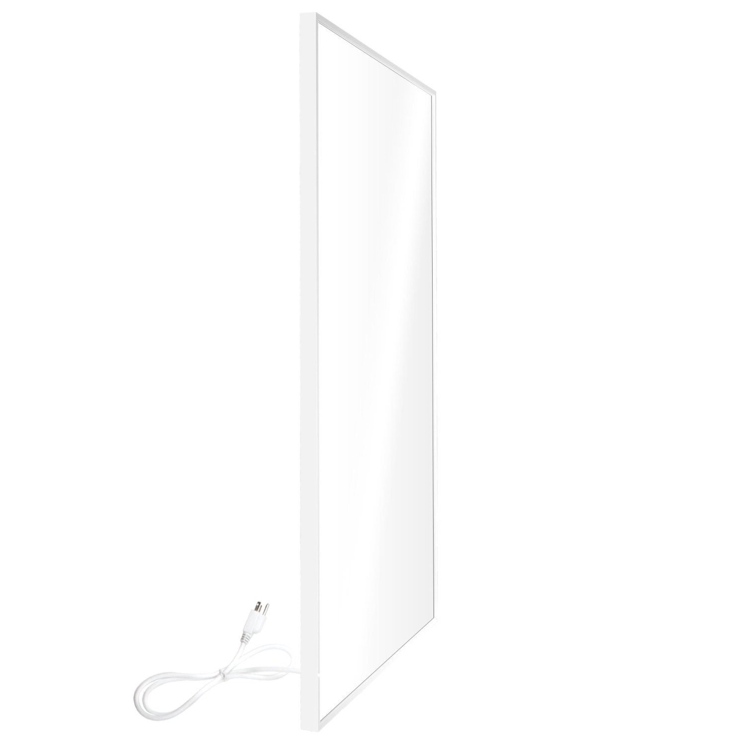 Warmlyours – radiateur à panneau radiant Ember Flex, blanc, enfichable ou câblé, 700&nbsp;W, 47 x 24 po