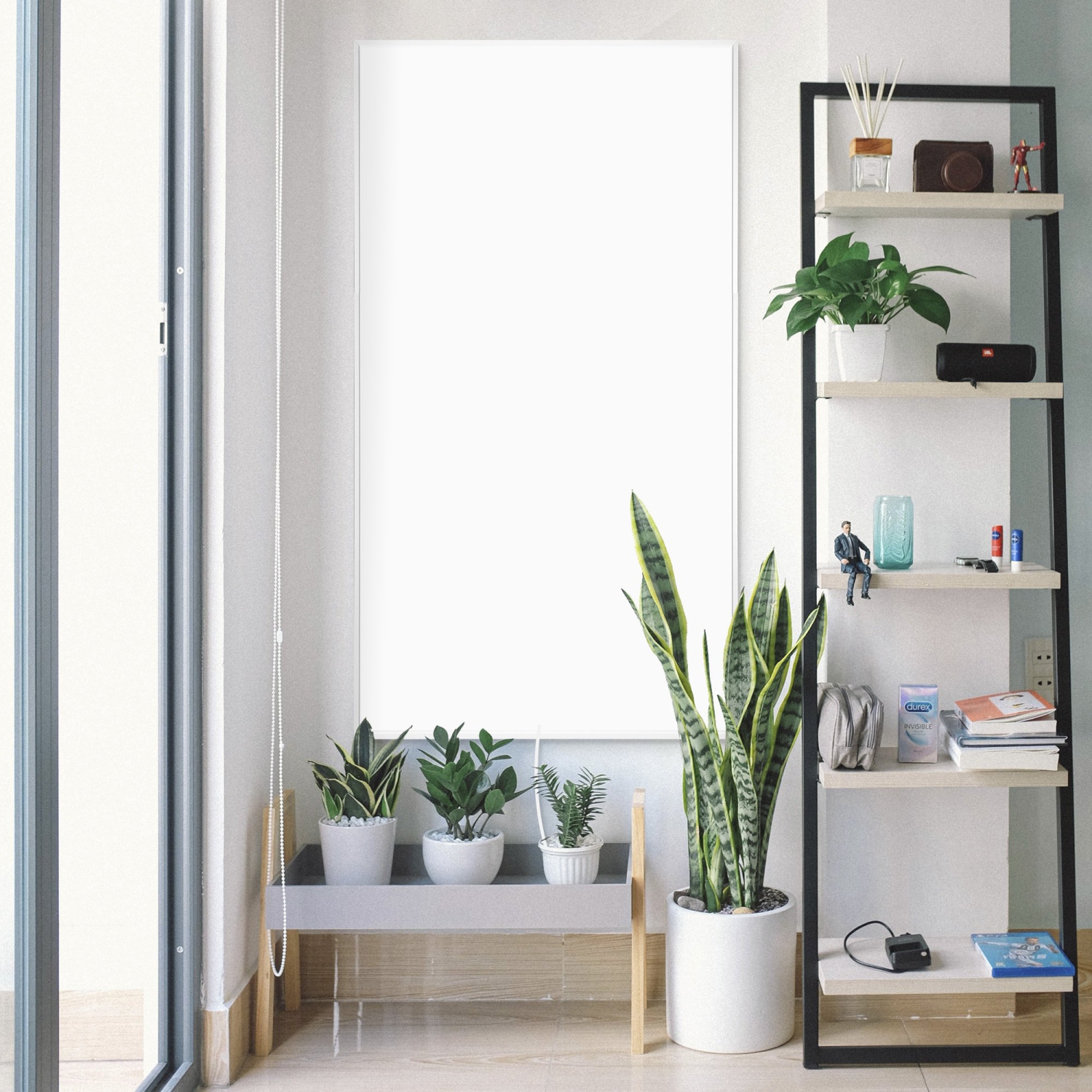 Warmlyours – radiateur à panneau radiant Ember Flex, blanc, enfichable ou câblé, 700&nbsp;W, 47 x 24 po