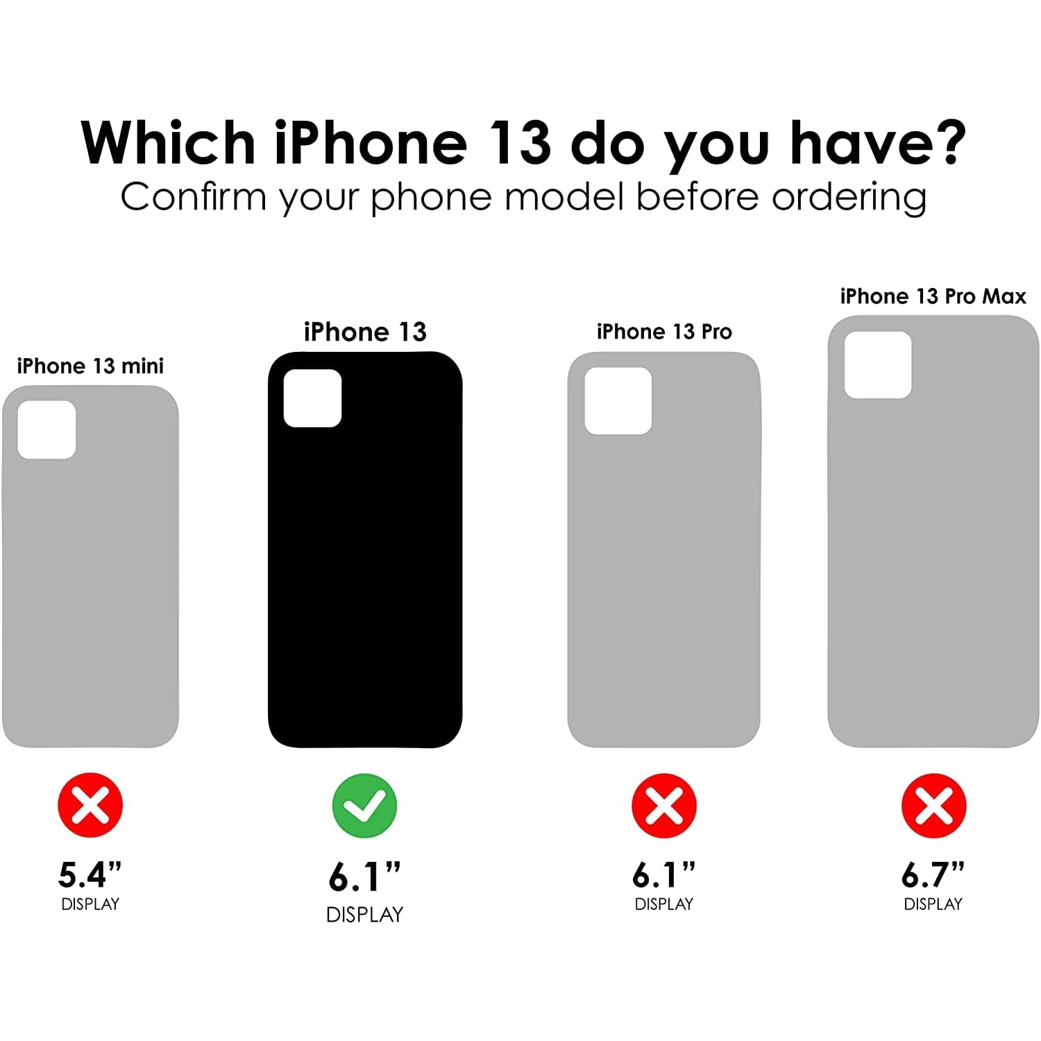 OtterBox Symmetry Clear Series Case for iPhone 13, Impressive Floral