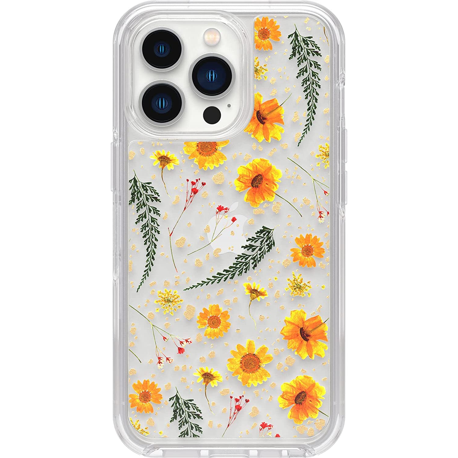 OtterBox Symmetry Clear Series Case for iPhone 13, Impressive Floral