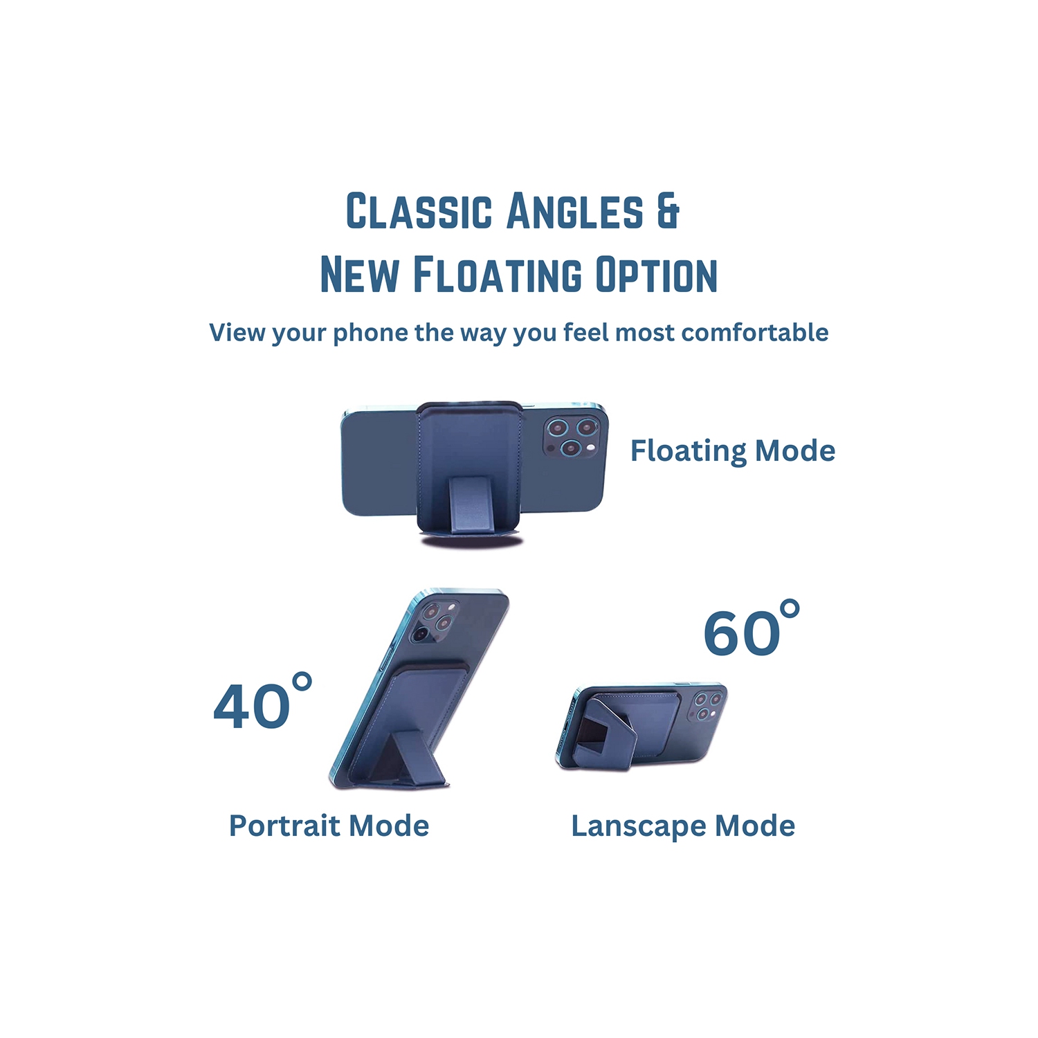 Étui-portefeuille MagSafe avec support pour carte de téléphone étui en cuir magnétique pour iPhone 14 13 12 Pro Max dos avec béquille