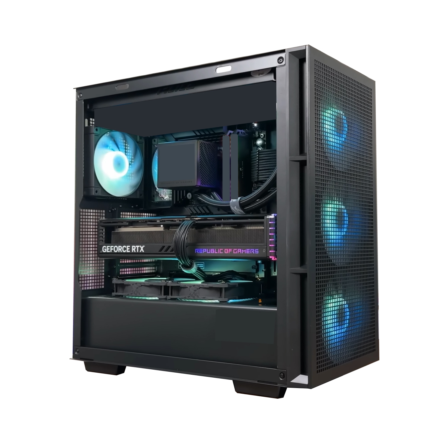 Gaming Zonic Custom PC- AMD Ryzen 7 5700 G, ASUS GeForce RTX 4060 , ASUS 550 WIFI MB, 32GB RAM, 1TB M.2SSD, Windows 11 Home