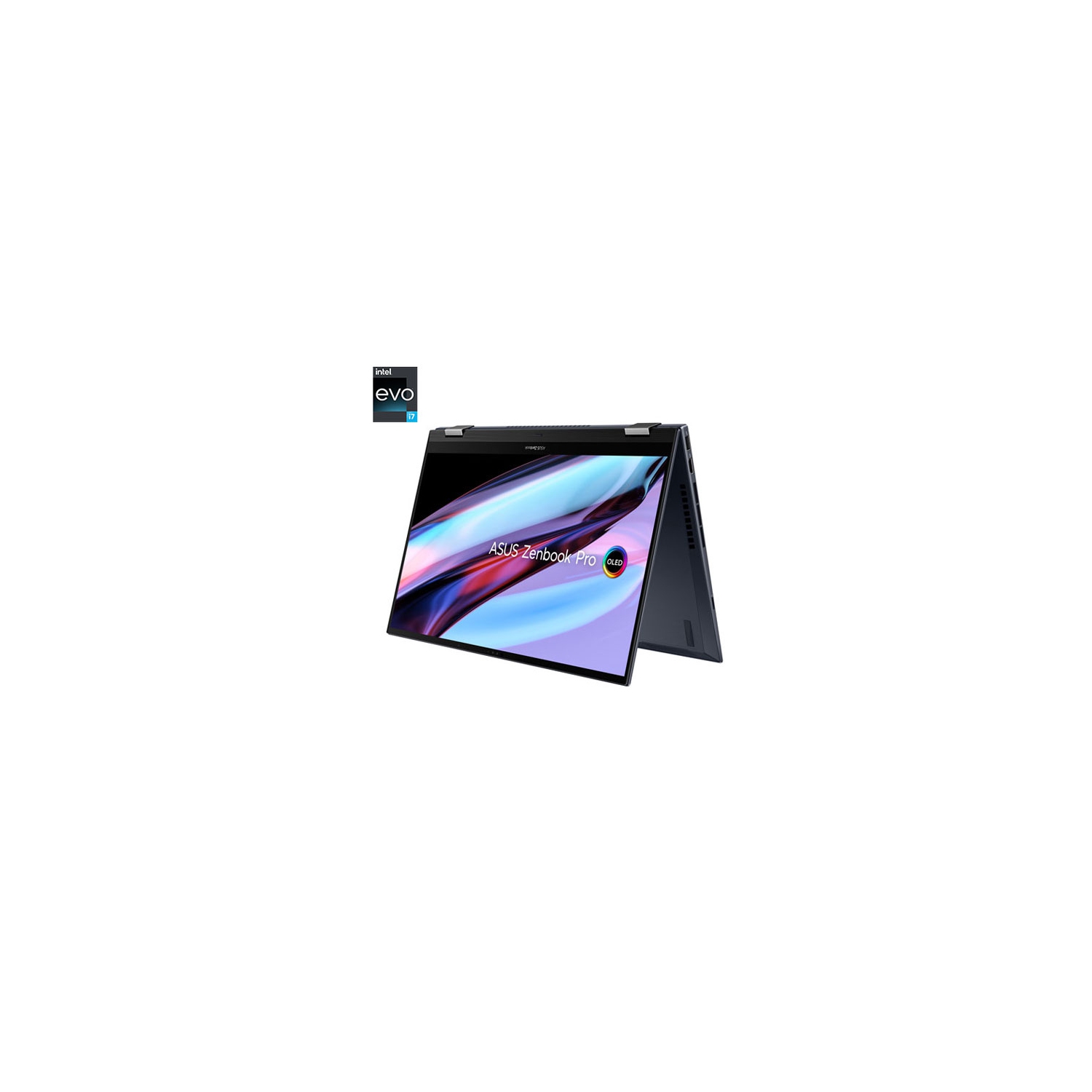 Refurbished (Excellent) - ASUS Zenbook Pro 15 Flip OLED 15.6" Touchscreen 2-in-1 Laptop -Black (Intel Evo i7-12700H/1TB SSD/16GB RAM)