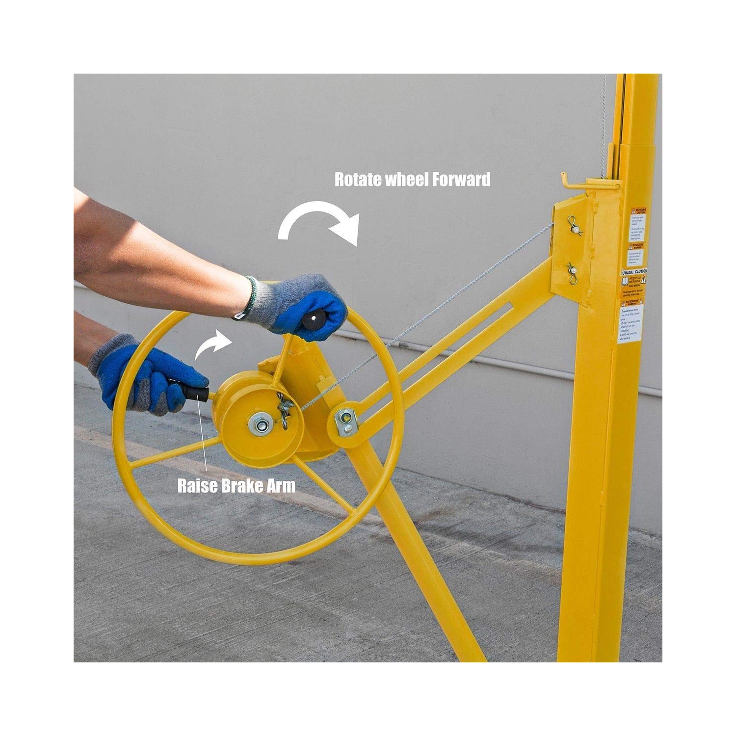 Prograde Canada 11ft Drywall Panel Lift 150 Lb Capacity Handles Sheets Up to 4 X 16’!