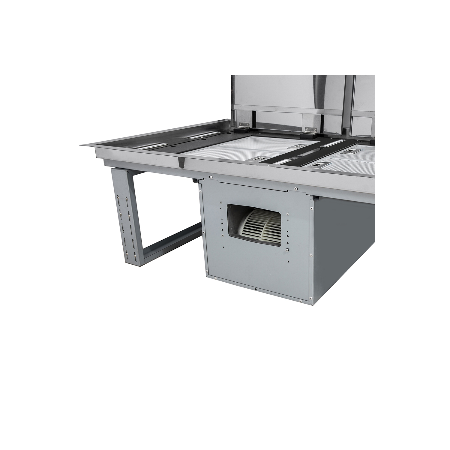 Forno Arezzo Hotte de plafond de 44&nbsp;po en acier inoxydable