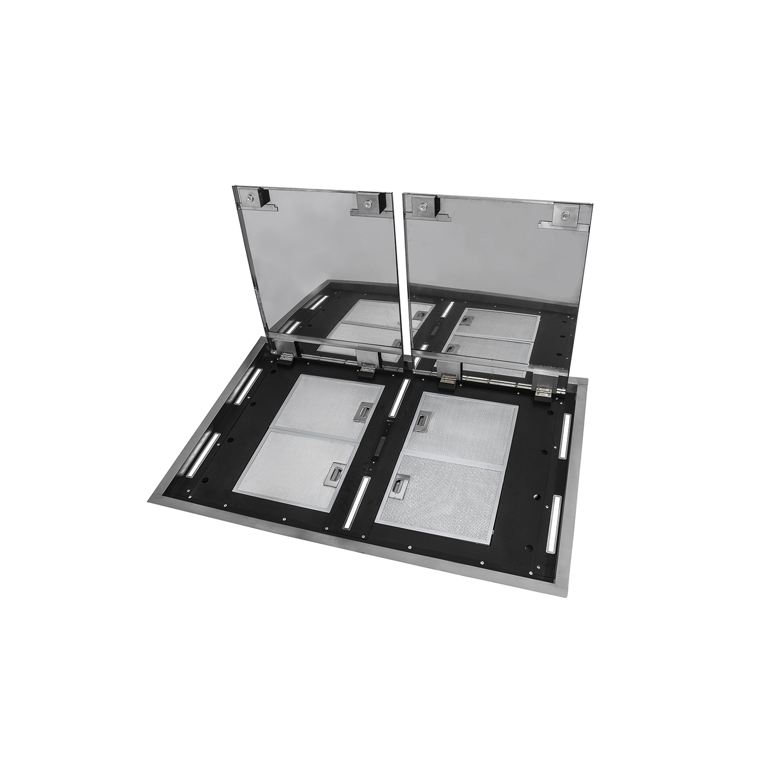 Forno Arezzo Hotte de plafond de 44&nbsp;po en acier inoxydable