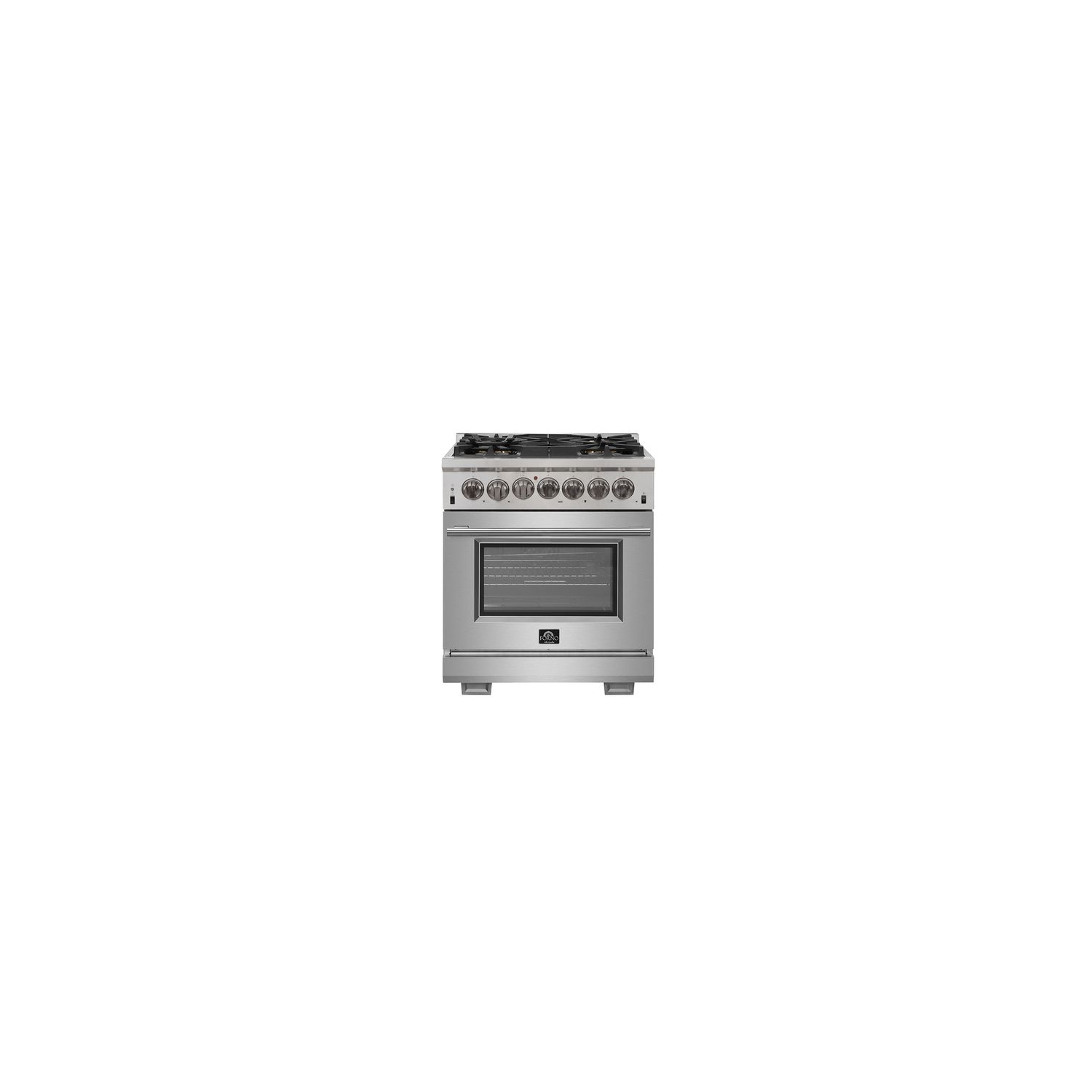 Forno Capriasca Titanium – Cuisinière électrique autonome biénergie 240&nbsp;V de 30&nbsp;po de qualité professionnelle