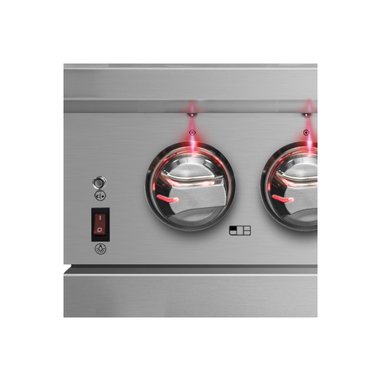 Forno Capriasca Titanium – Cuisinière électrique autonome biénergie 240&nbsp;V de 30&nbsp;po de qualité professionnelle