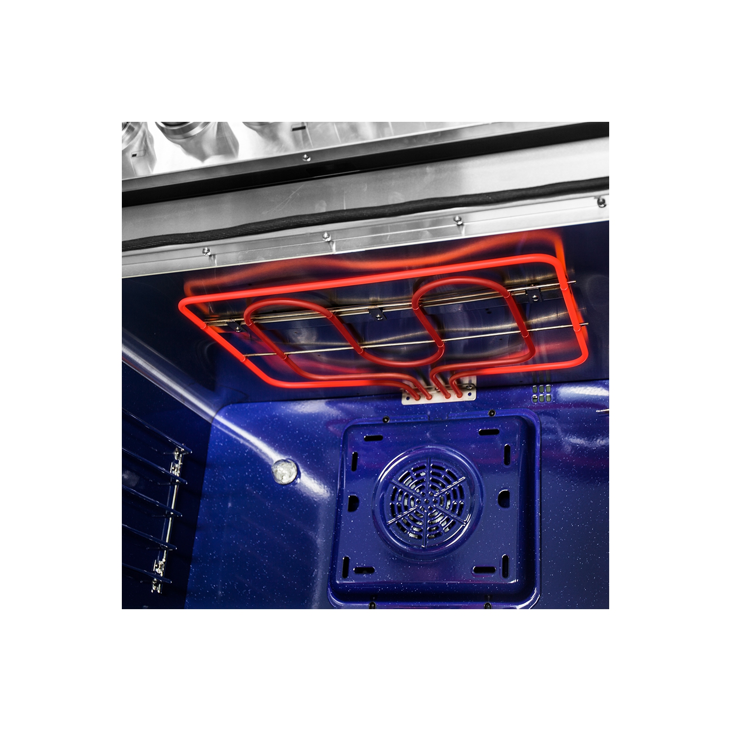 Forno Capriasca Titanium – Cuisinière électrique autonome biénergie 240&nbsp;V de 30&nbsp;po de qualité professionnelle