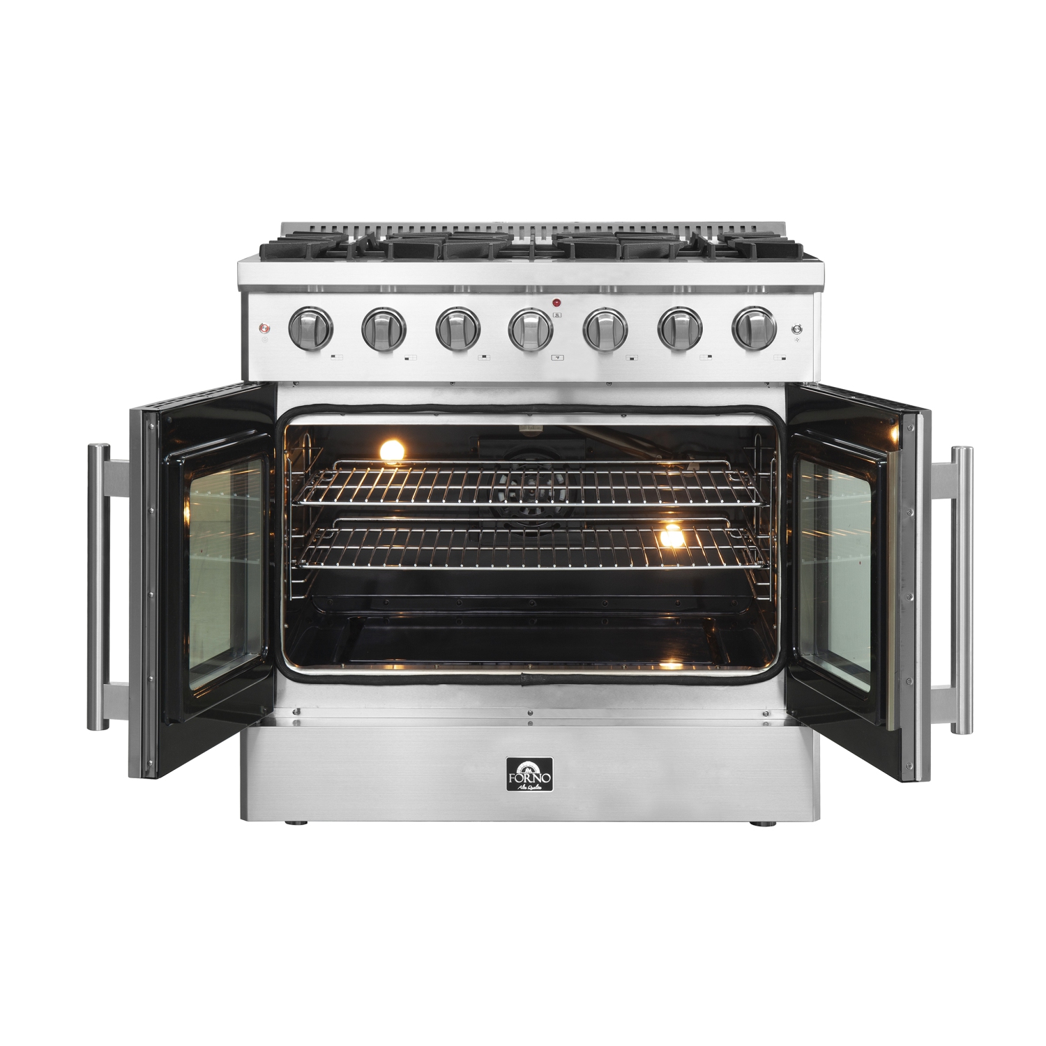 Forno Galiano 36-inch Freestanding French Door Gas Range
