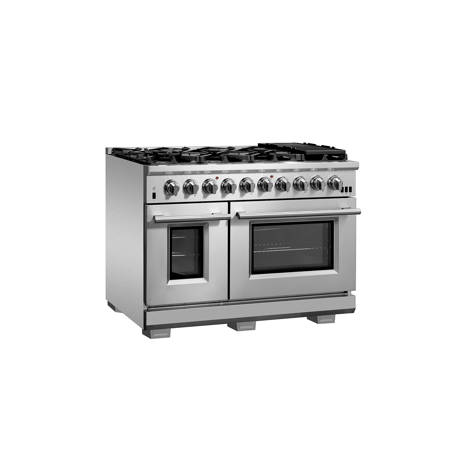 Cuisinière au gaz autonome de 48&nbsp;po Capriasca de Forno