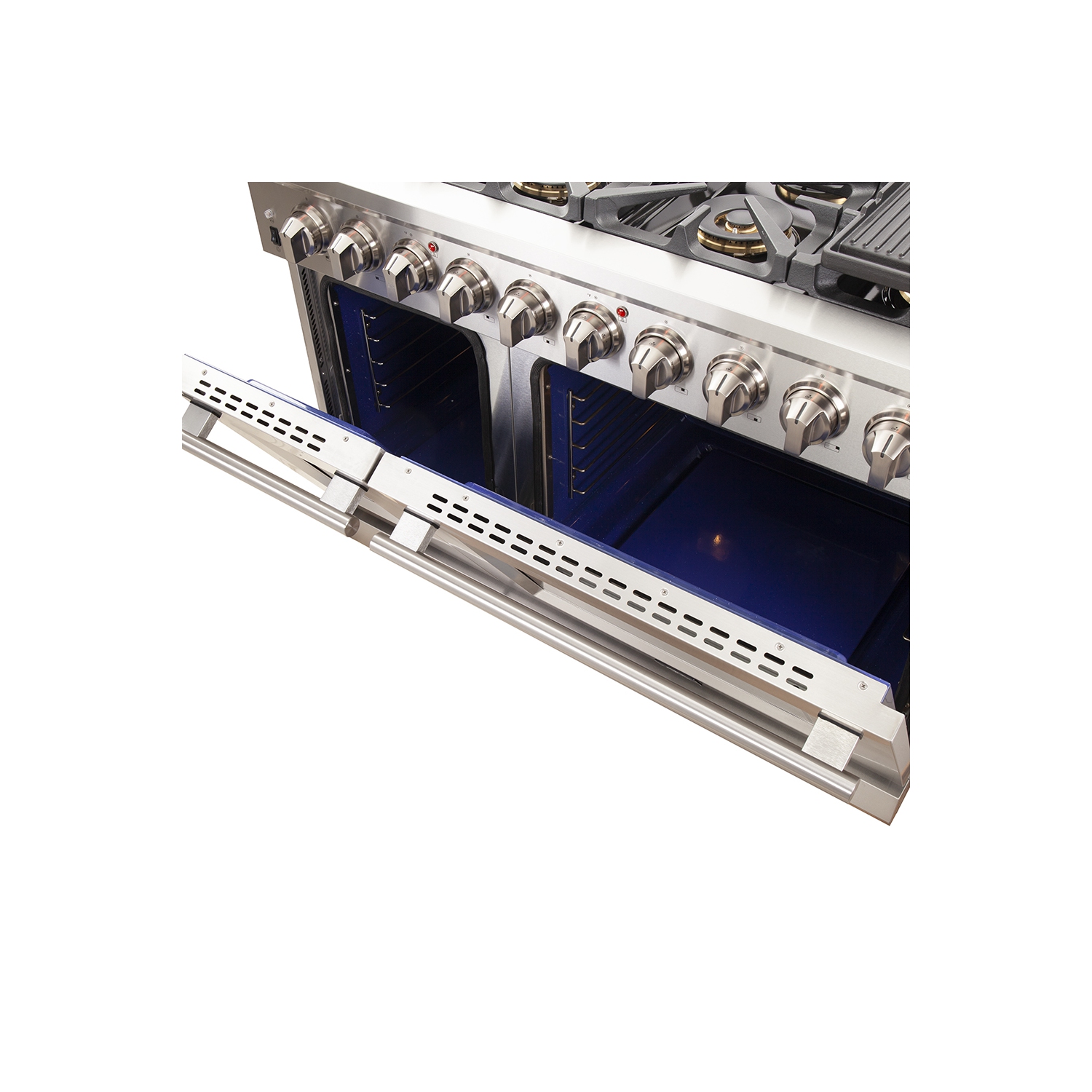 Cuisinière au gaz autonome de 48&nbsp;po Capriasca de Forno