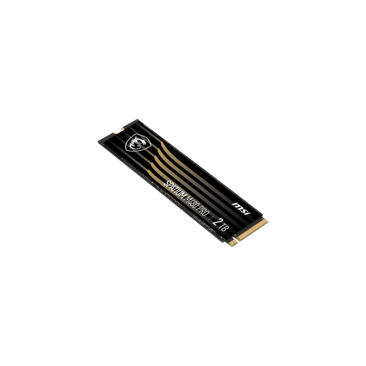 MSI SPATIUM M480 PRO PCIe 4.0 NVMe M.2 2TB Internal Gaming
