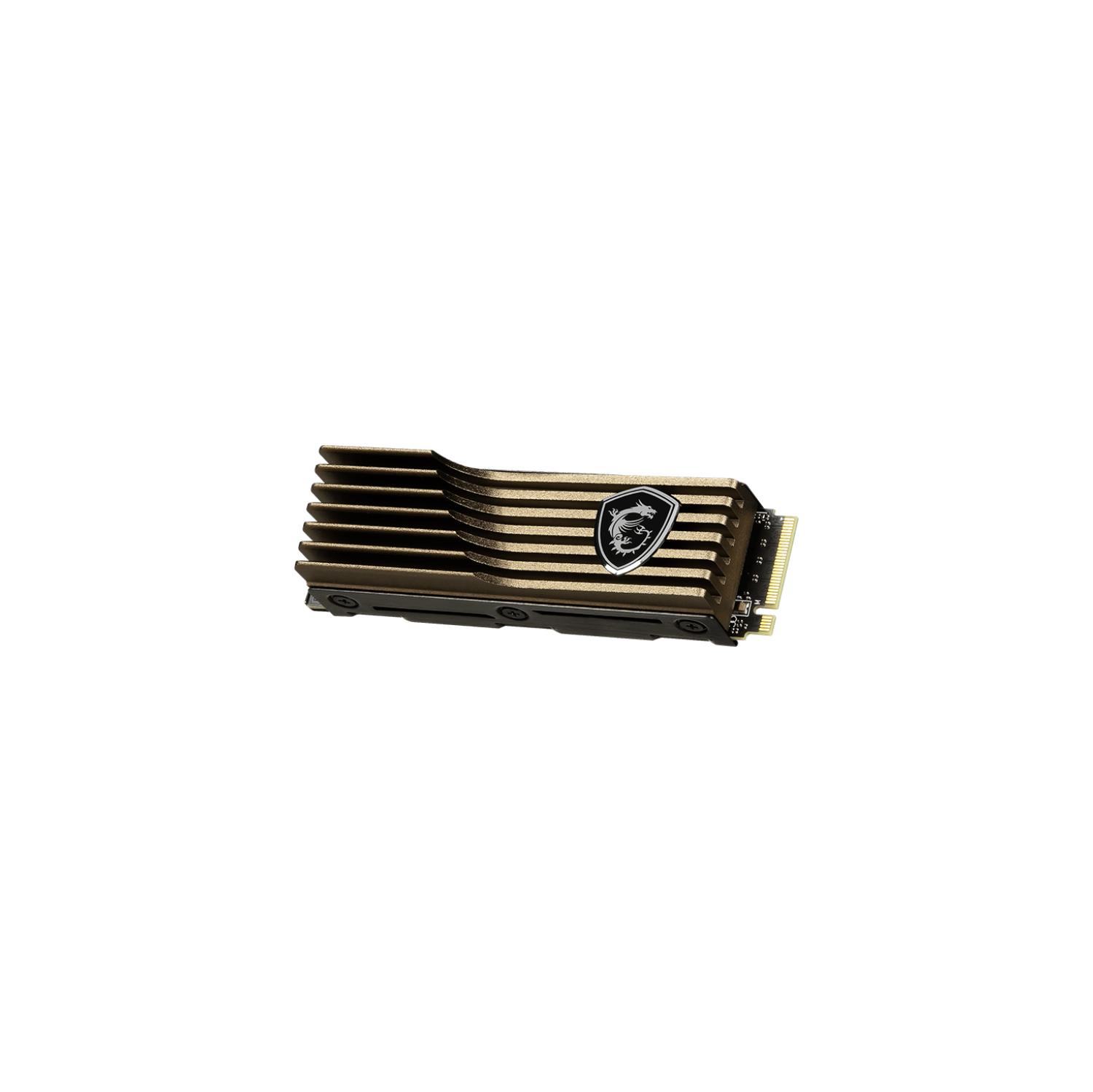 MSI 2TB PCIe Gen5x4, NVMe 2.0 Internal Gaming SSD with Heatsink, Read/Write up to 10,000MB/s 3D NAND up to 1400 TBW, 5 years Warranty, SPATIUM M570