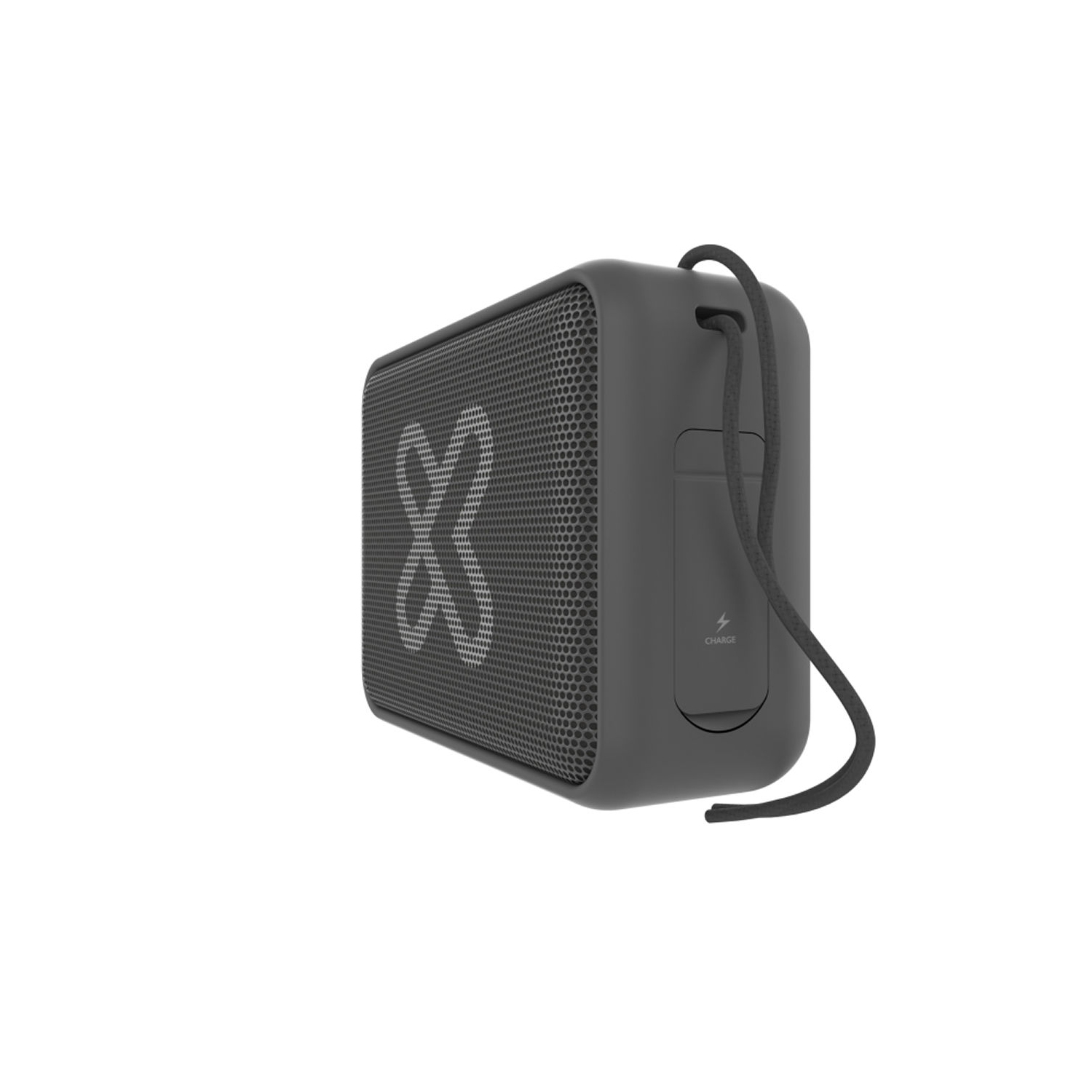 Haut-parleur portatif sans fil Bluetooth IPX7 KBS-025GR Nitro de Klixtrême - Gris