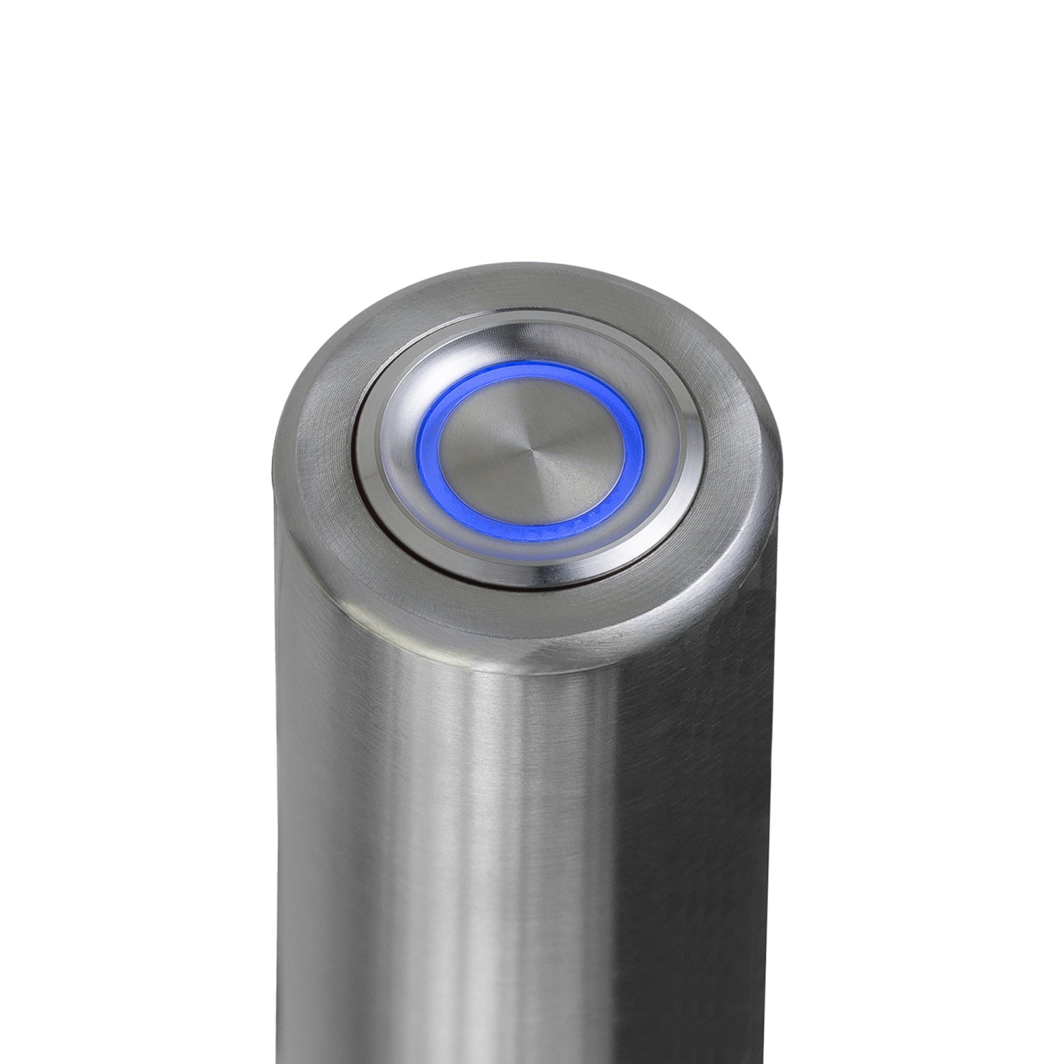 Chauffe-serviettes électrique WarmlyOurs Barcelona, 24 larg. X 37 haut. X 15,5 prof., brossé, enfichable