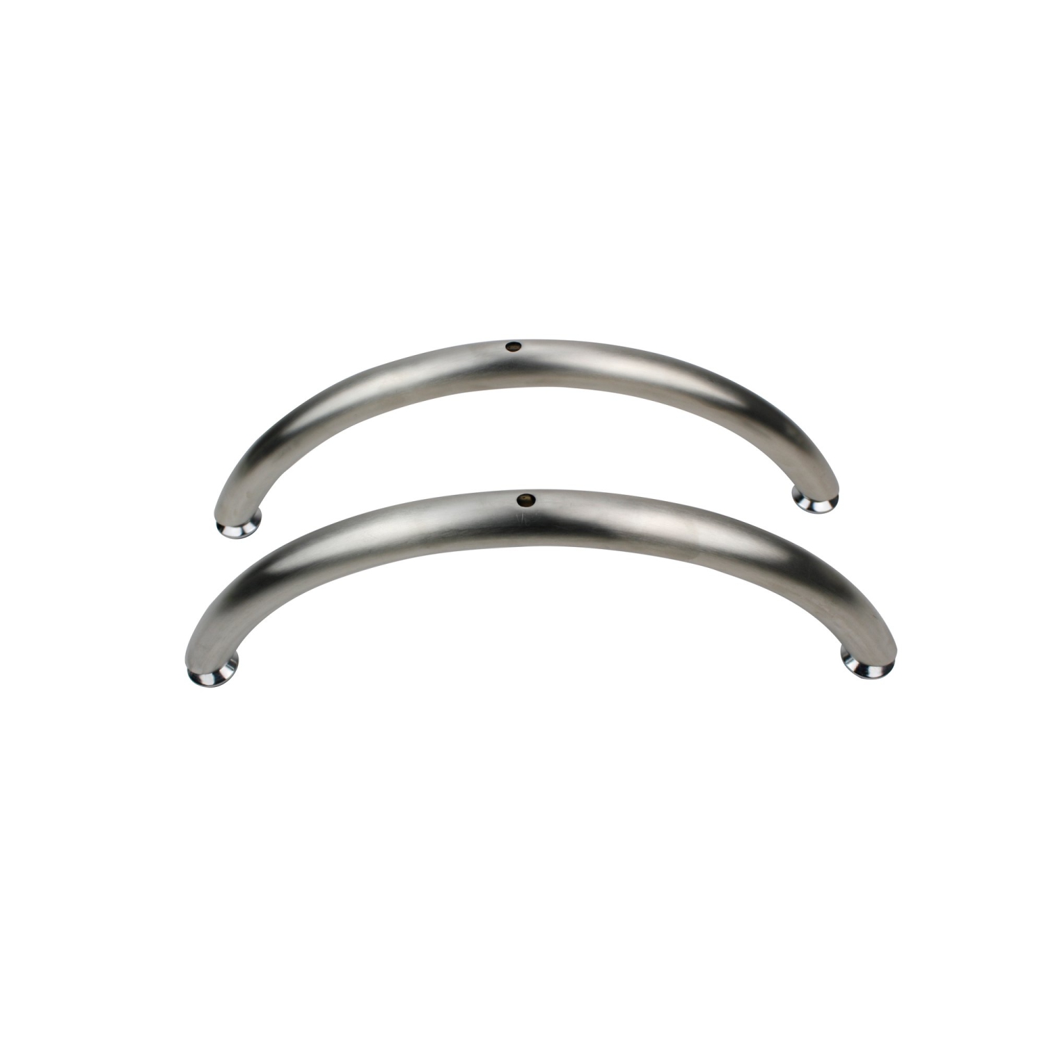 Chauffe-serviettes électrique WarmlyOurs Barcelona, 24 larg. X 37 haut. X 15,5 prof., brossé, enfichable