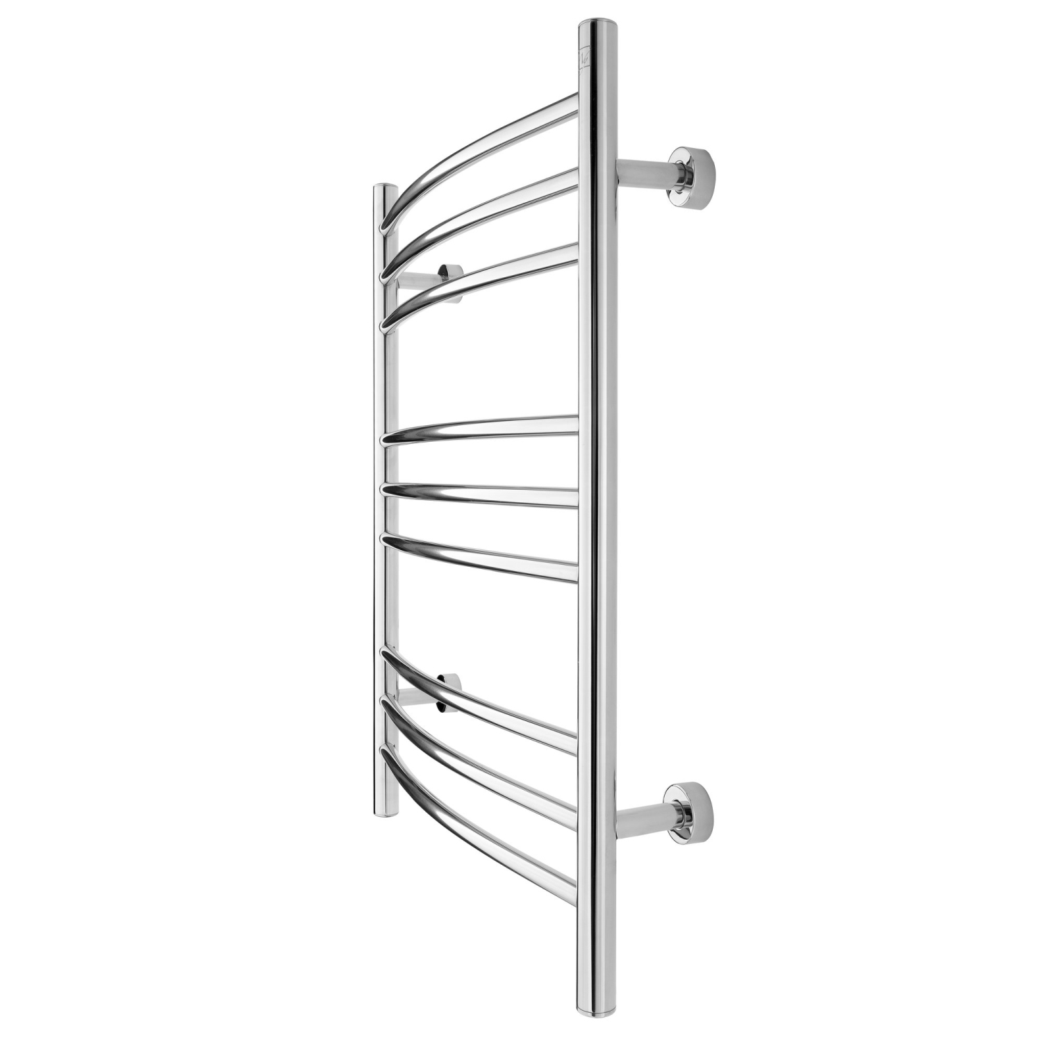 WarmlyYours Riviera Electric Towel Warmer 24"W x 32"H x 6.1"D, Polished, Hardwired or Plug-in