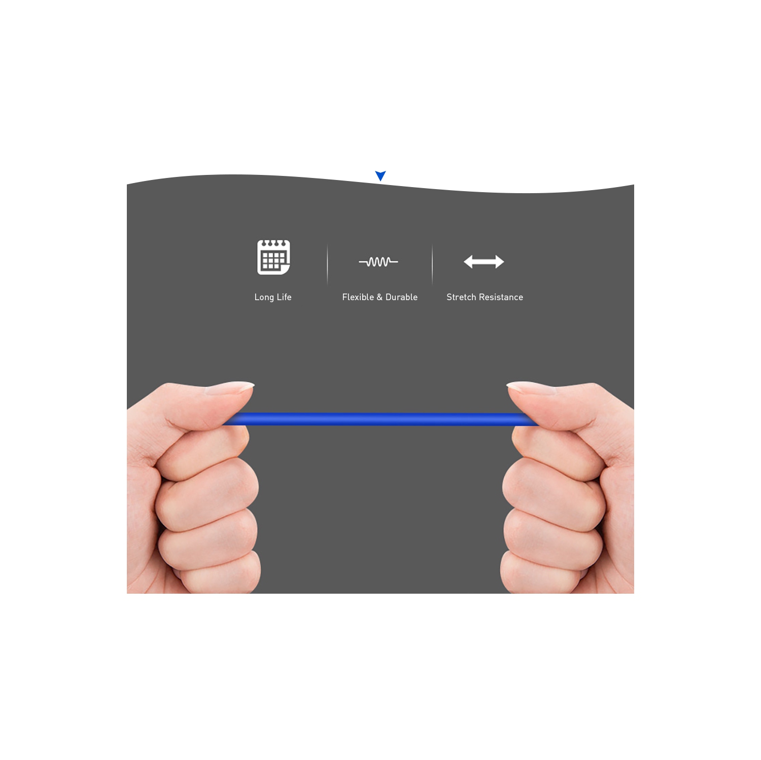 Blue – Câble Ethernet en vrac Cat5e 1000ft, 24AWG pi de câble solide UTP CCA, en vrac, conforme au mur