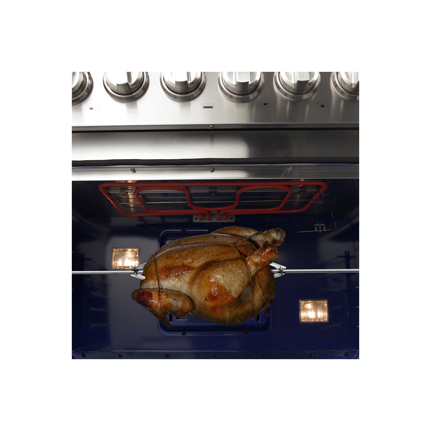 Forno Capriasca 48-inch Freestanding Dual Fuel Range