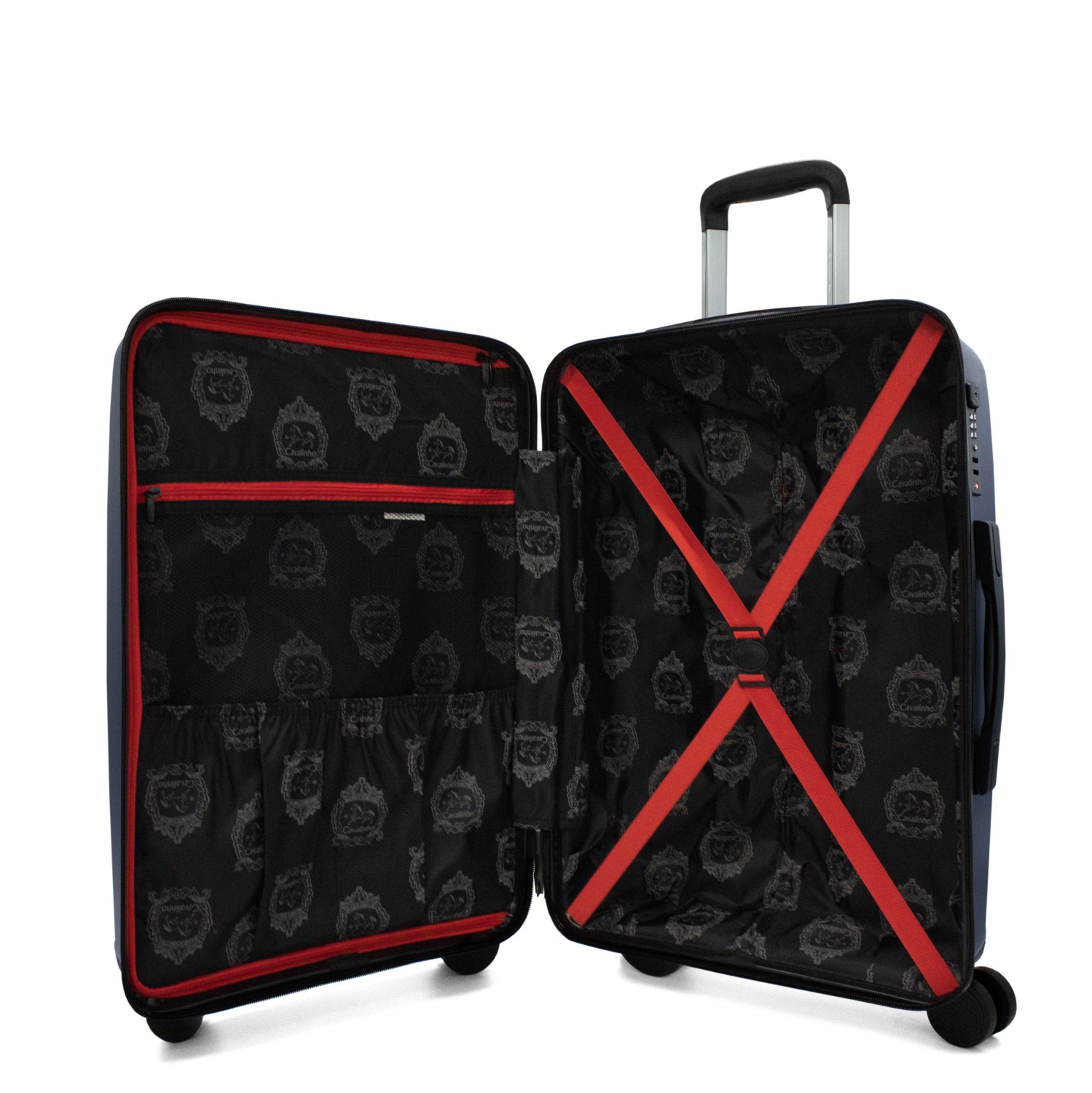 Cavalinho Colorful Check-in Hardside 24" Luggage - Navy