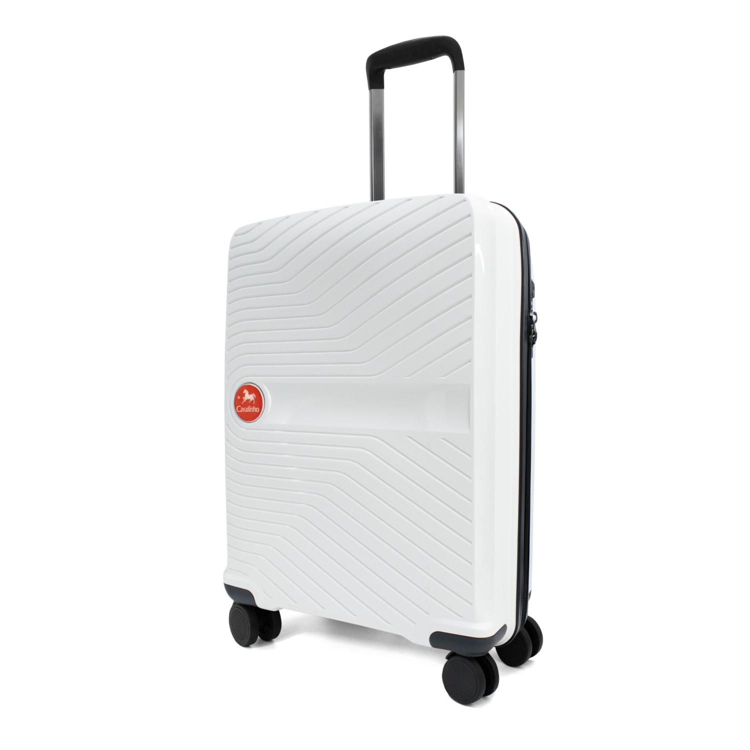 Bagage de cabine rigide coloré 19 po Cavalinho - Blanc
