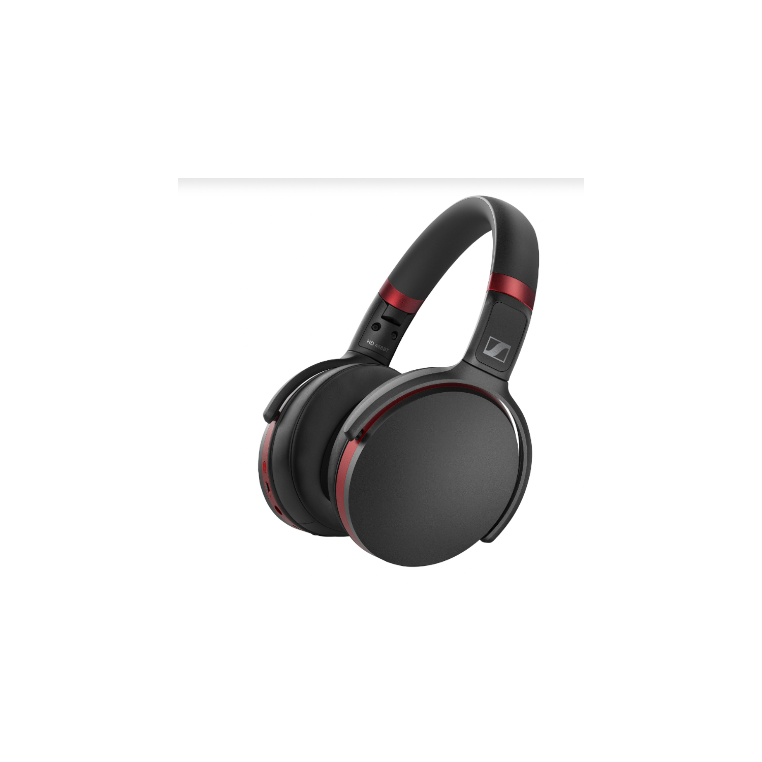 Refurbished (Fair) Sennheiser HD 458BT Over-Ear Noise Cancelling Bluetooth Headphones - Black