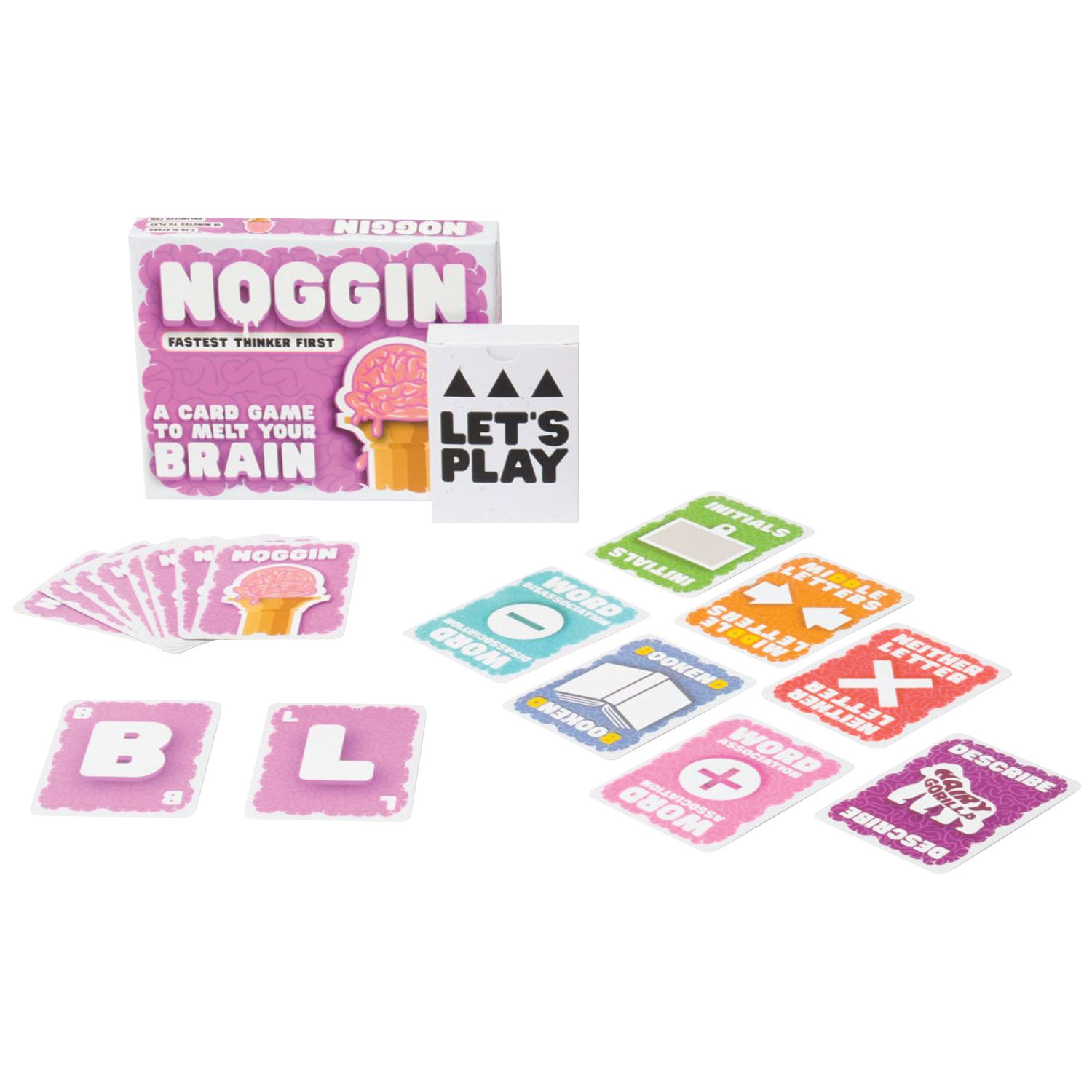 Jeu de cartes NOGGIN: Fastest Thinker First Frenzy - Anglais