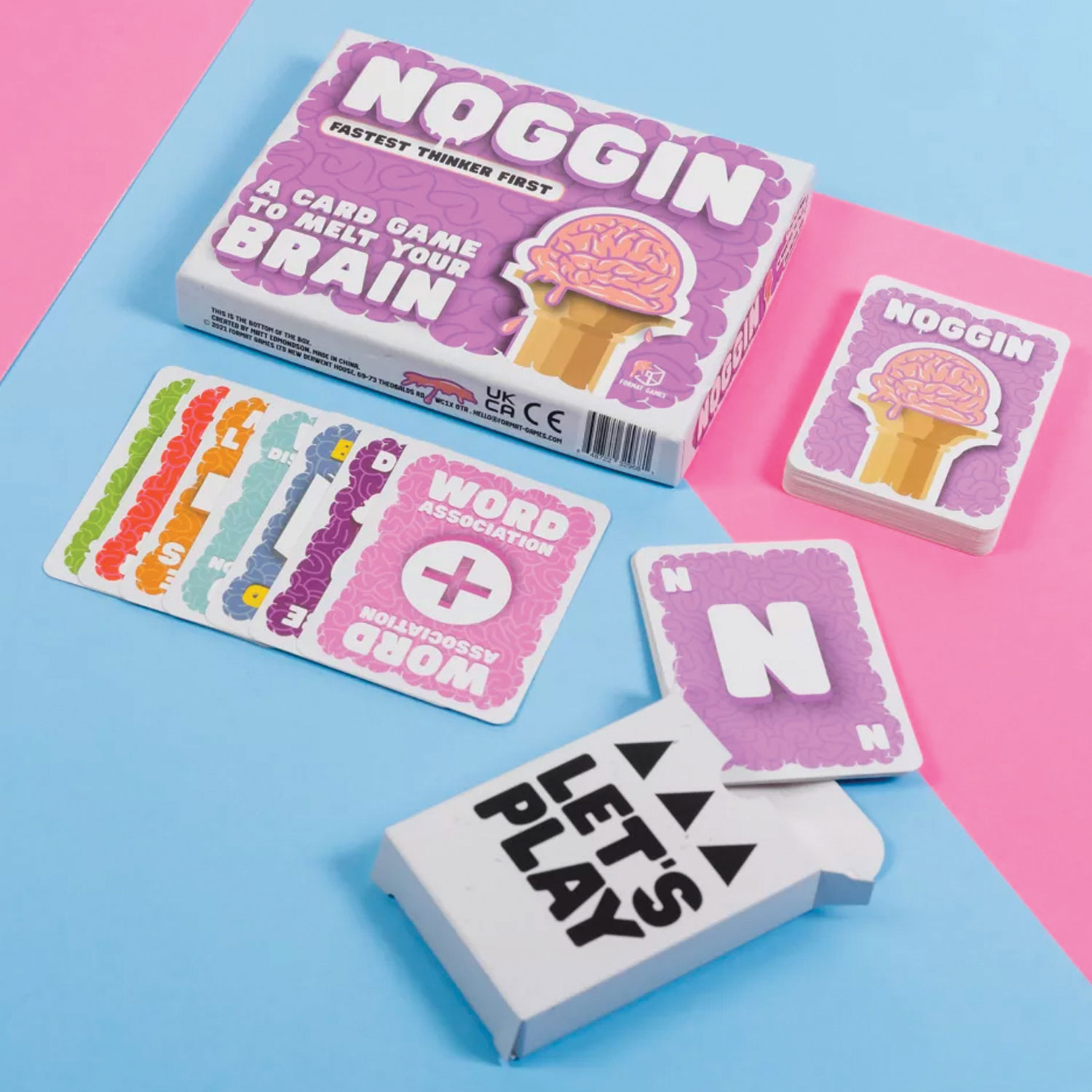 Jeu de cartes NOGGIN: Fastest Thinker First Frenzy - Anglais