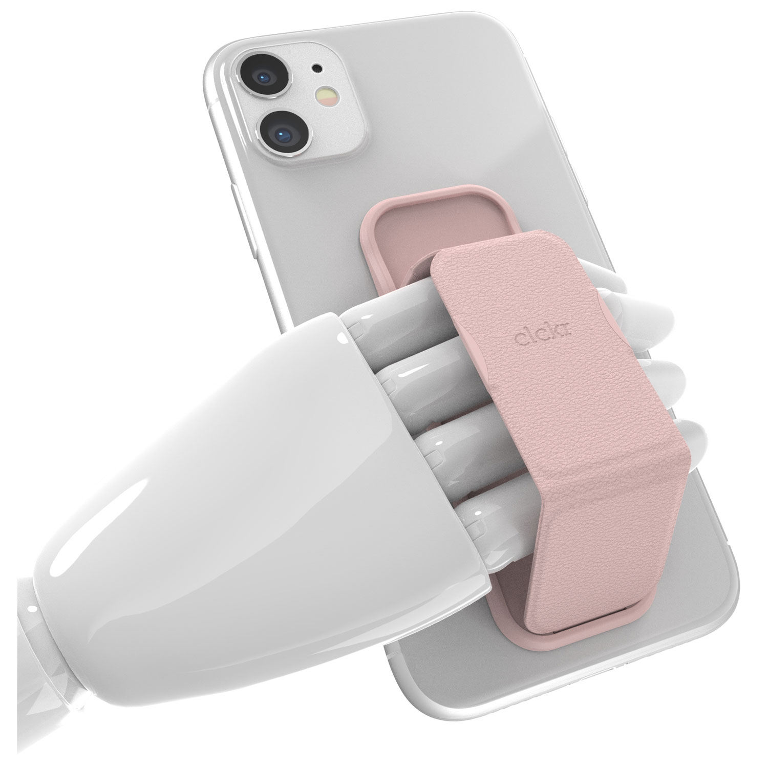 Prise à support universelle de CLCKR pour cellulaire - Rose