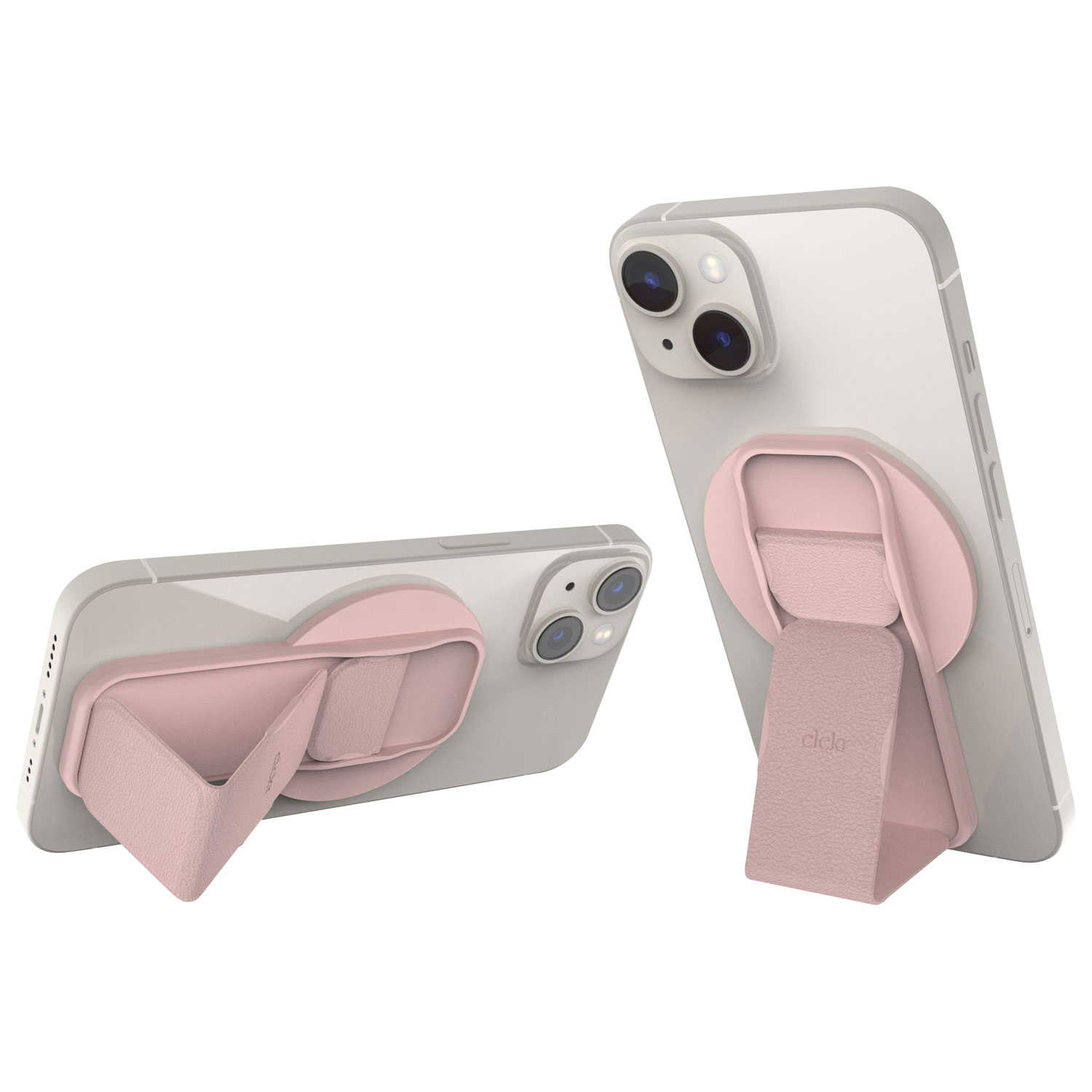 Prise à support MagSafe de CLCKR pour cellulaire - Rose