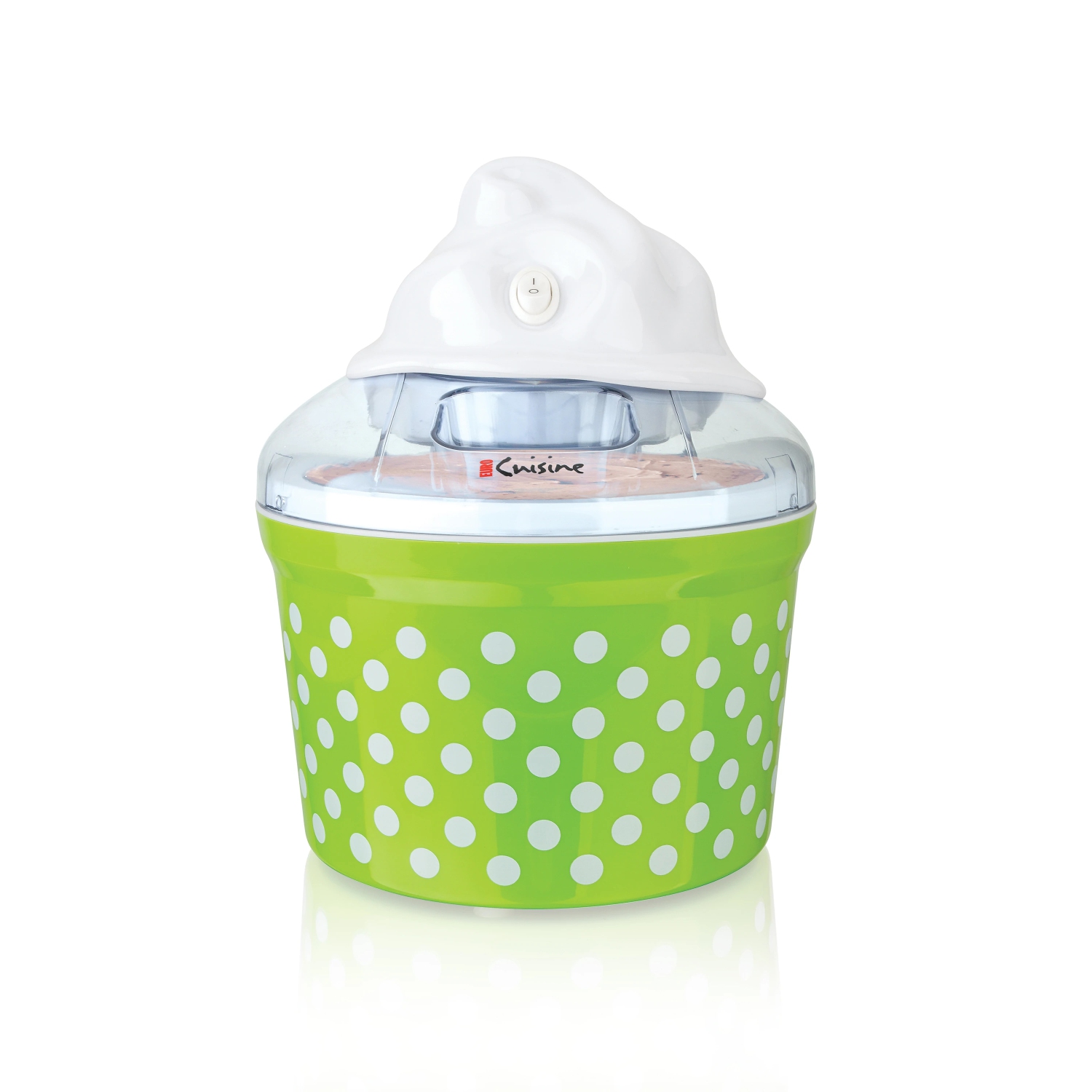 Automatic Ice Cream Sorbet & Frozen Yogurt Maker Green