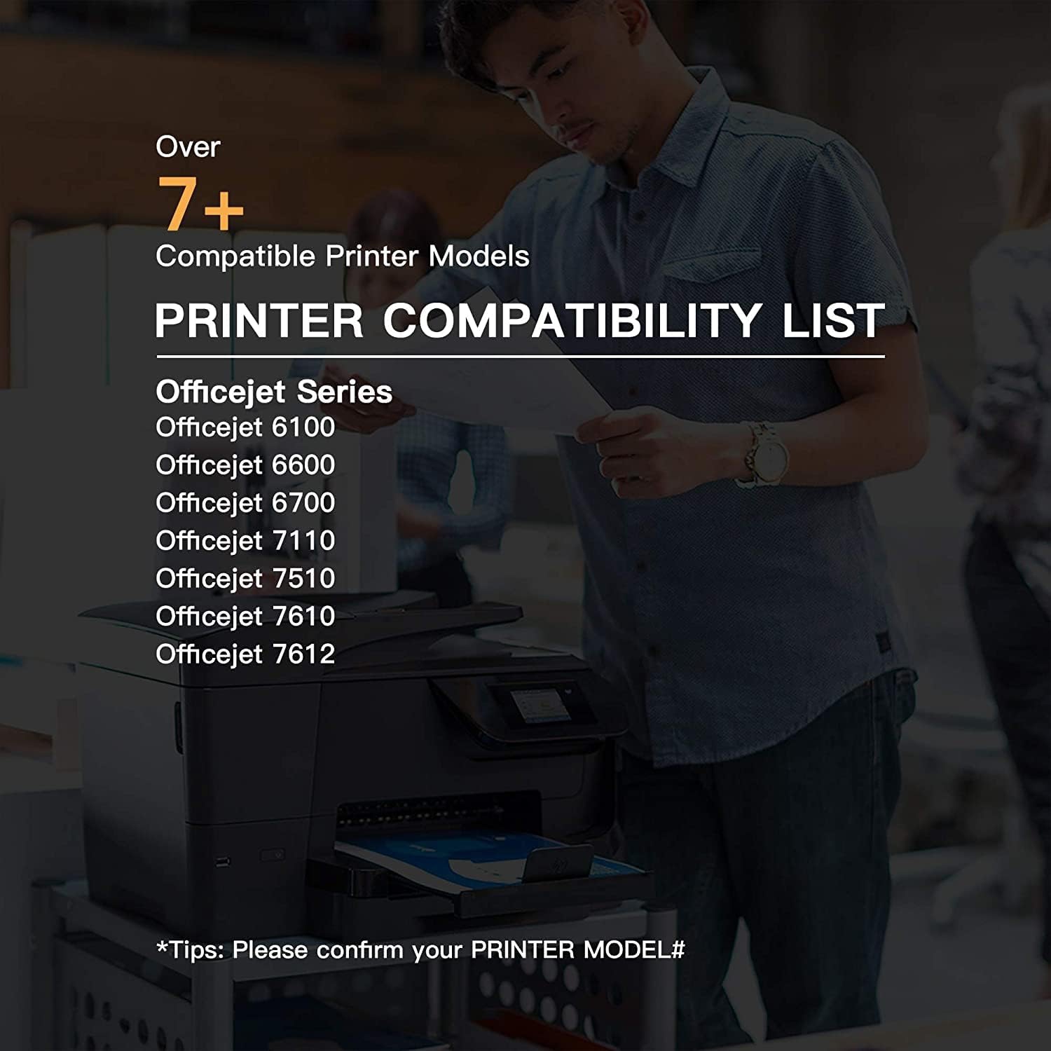 1 Set Compatible Replacement for HP 932XL / 933XL Ink Cartridge hp 932 933 High Yield for HP Printer OfficeJet 6100 6600 6700 7110 7510 7512 7610 7612