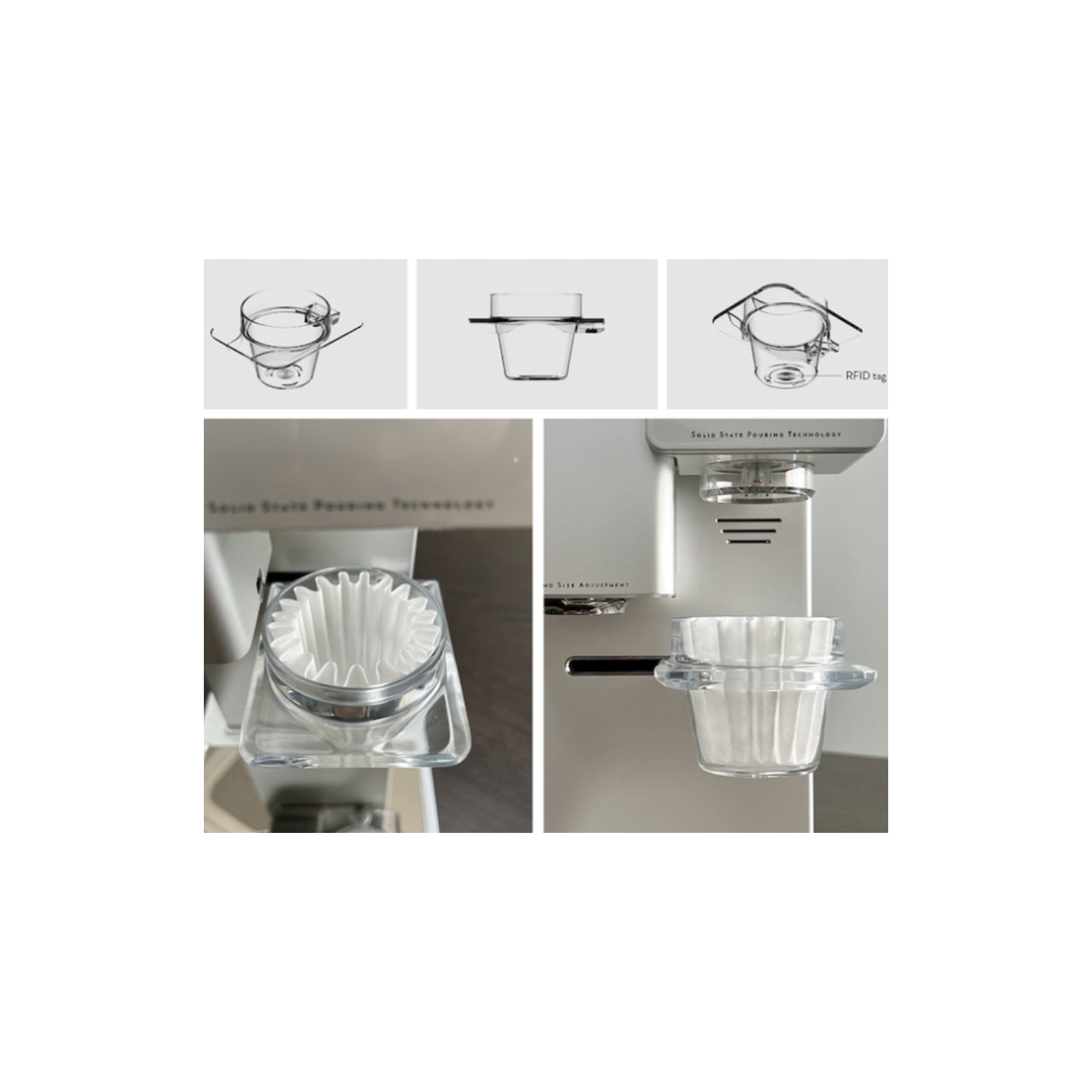 xBloom Coffee Machine, Fully Automatic Single Serve Smart Coffee Maker with Grinder and Brewer, Use Your Own Beans or xPods