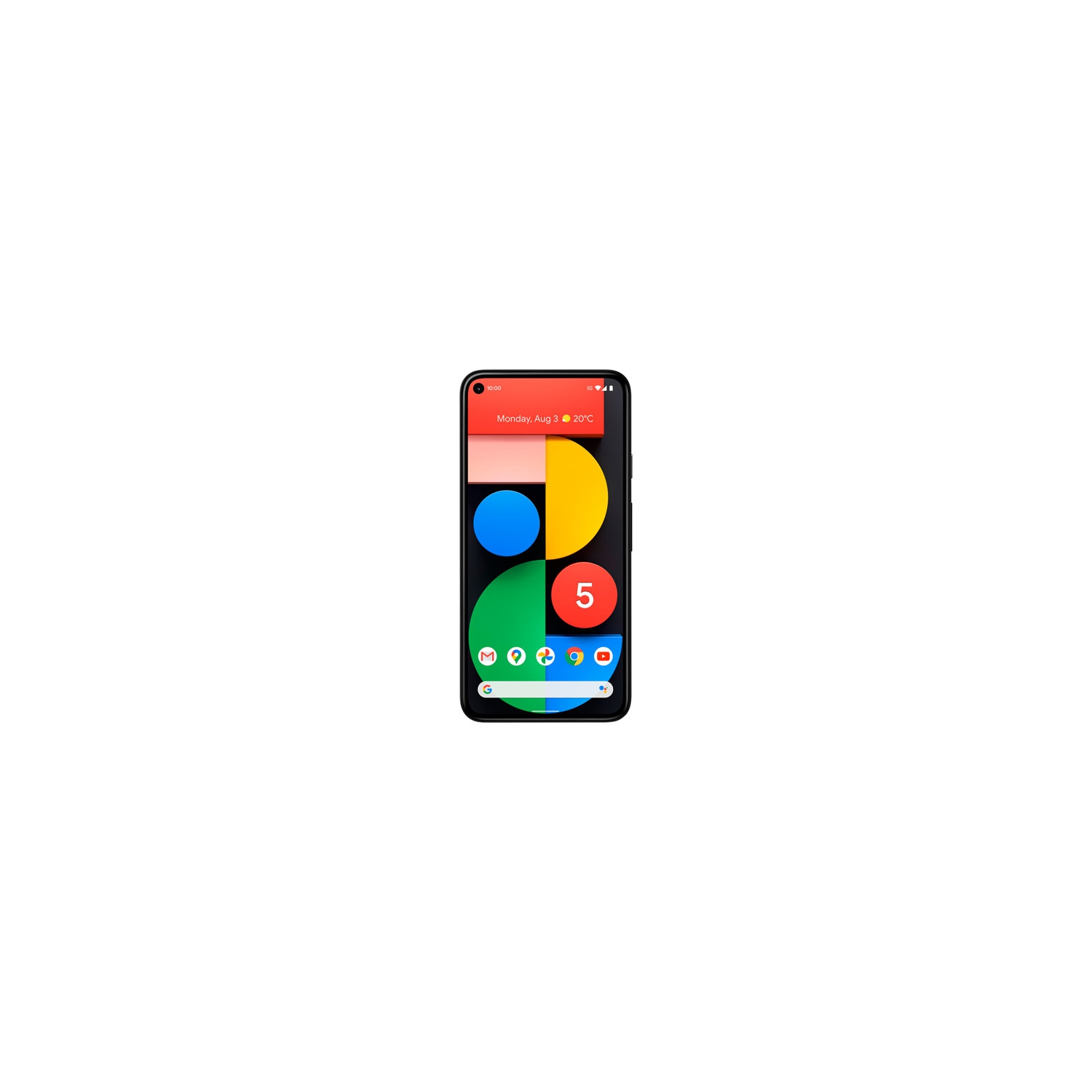 Refurbished (Fair) - Google Pixel 5 128GB - Just Black - Unlocked