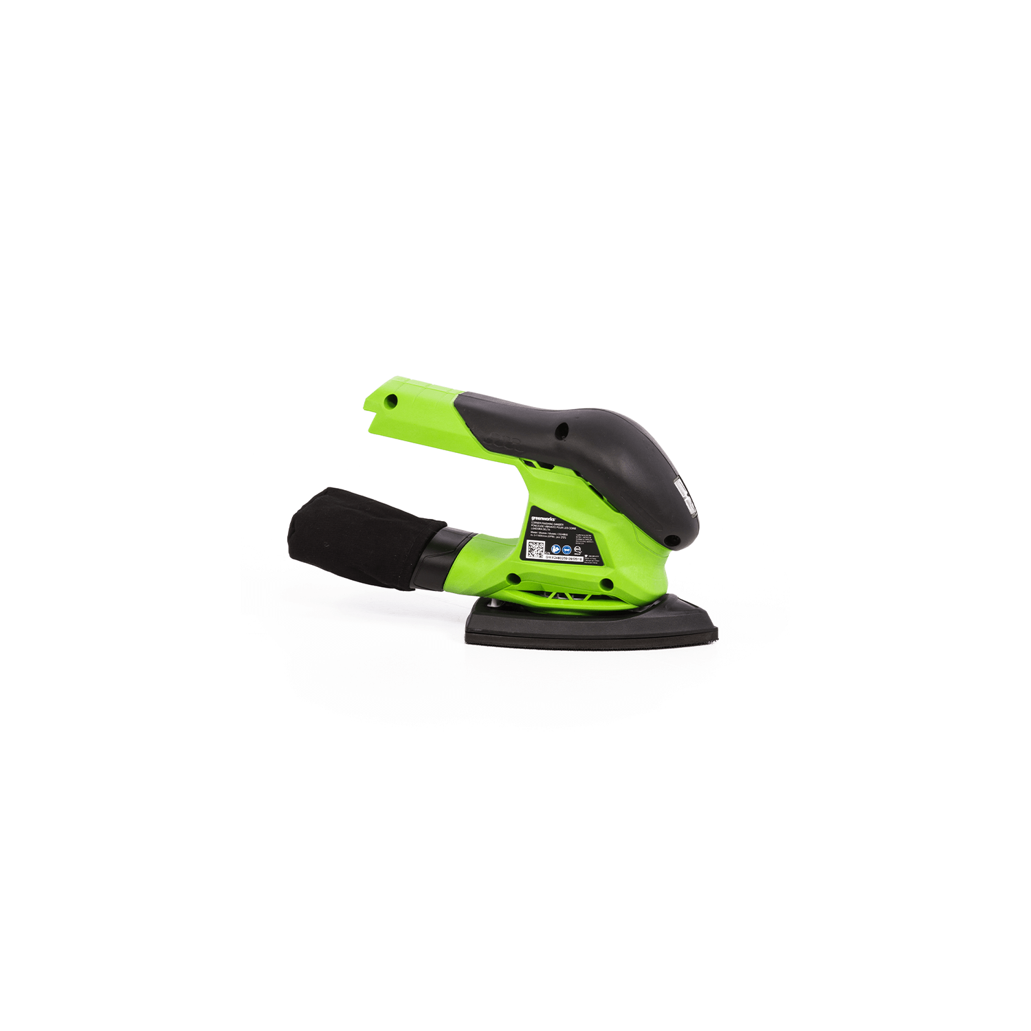 Ponceuse de finition sans fil Greenworks G24&nbsp;V, batterie et chargeur non inclus