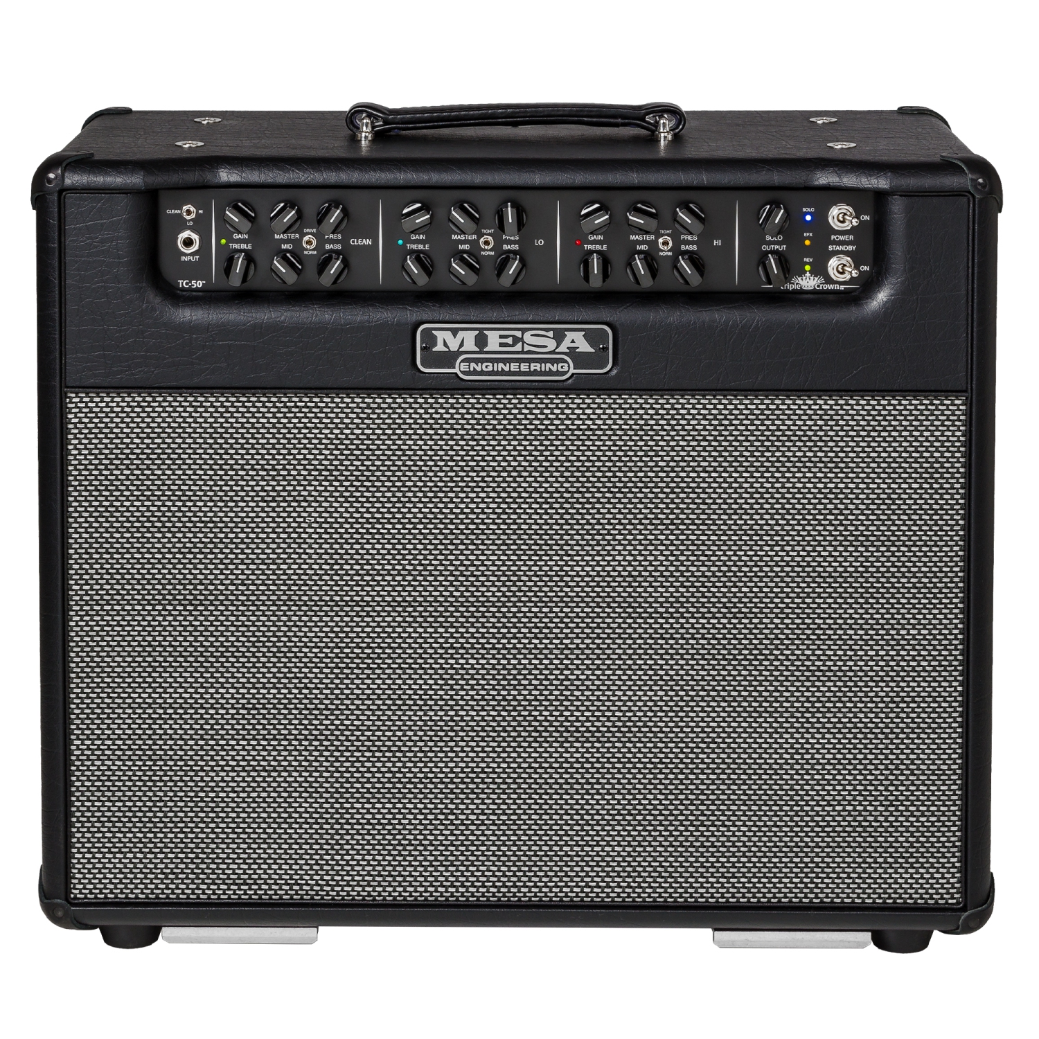 Mesa Boogie Triple Crown 50 1x12 Combo - Black Taurus