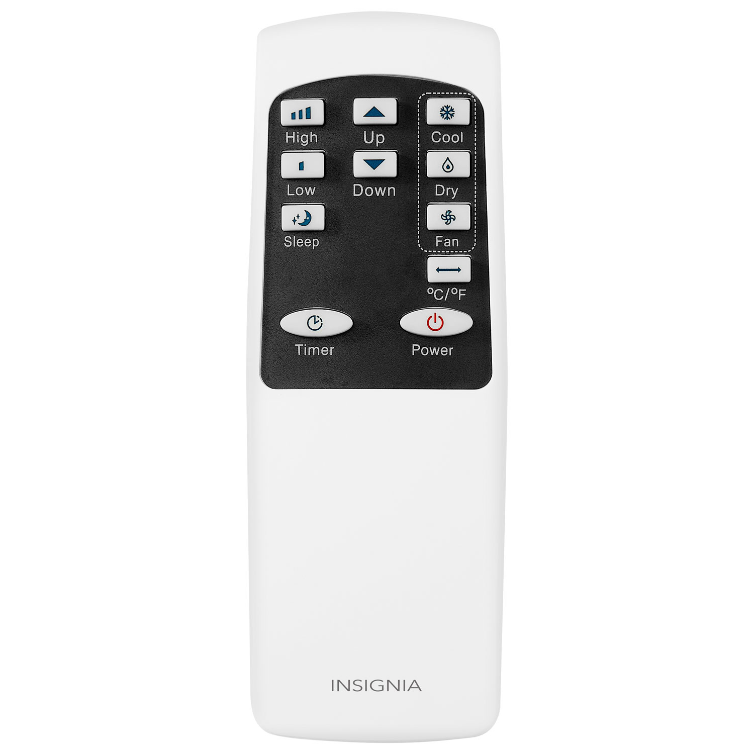 Insignia Portable Air Conditioner - 12000 BTU - White/Black - Only at Best Buy