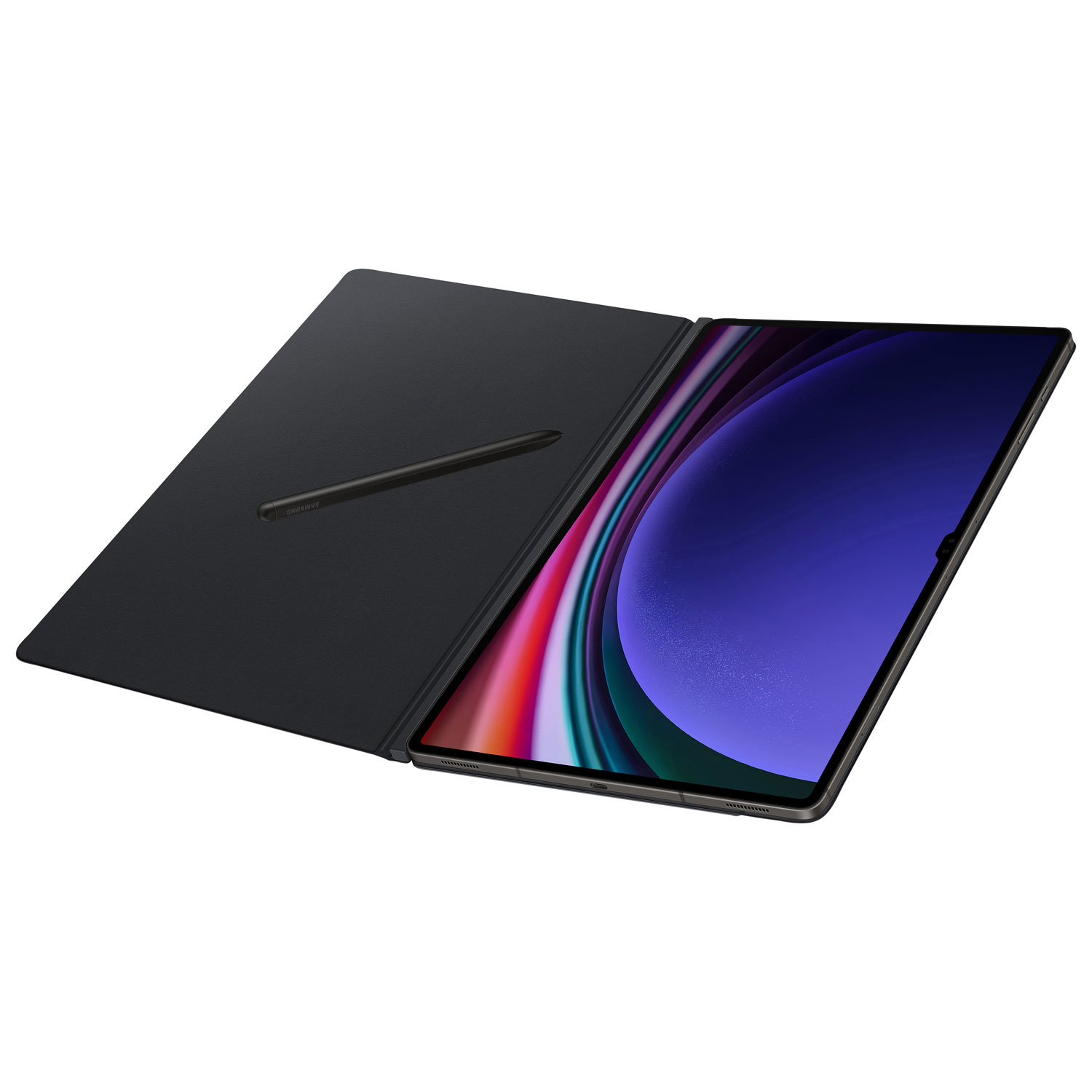 Étui Smart Book Cover de Samsung pour Galaxy Tab S10 Ultra/S9 Ultra - Noir