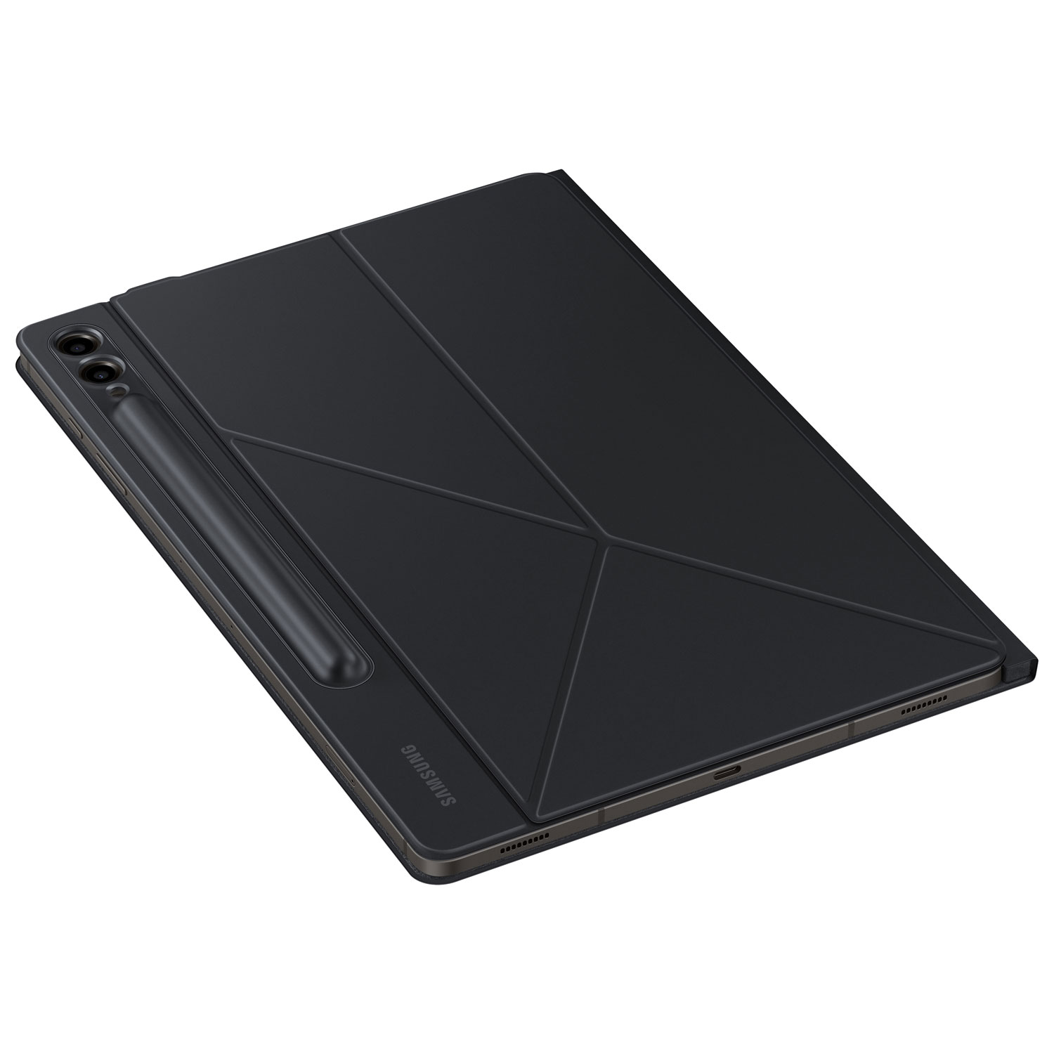 Étui Smart Book Cover de Samsung pour Galaxy Tab S10+/S9+/S9 FE+ - Noir