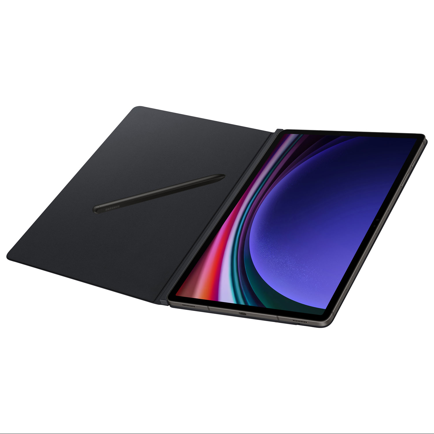 Étui Smart Book Cover de Samsung pour Galaxy Tab S10+/S9+/S9 FE+ - Noir