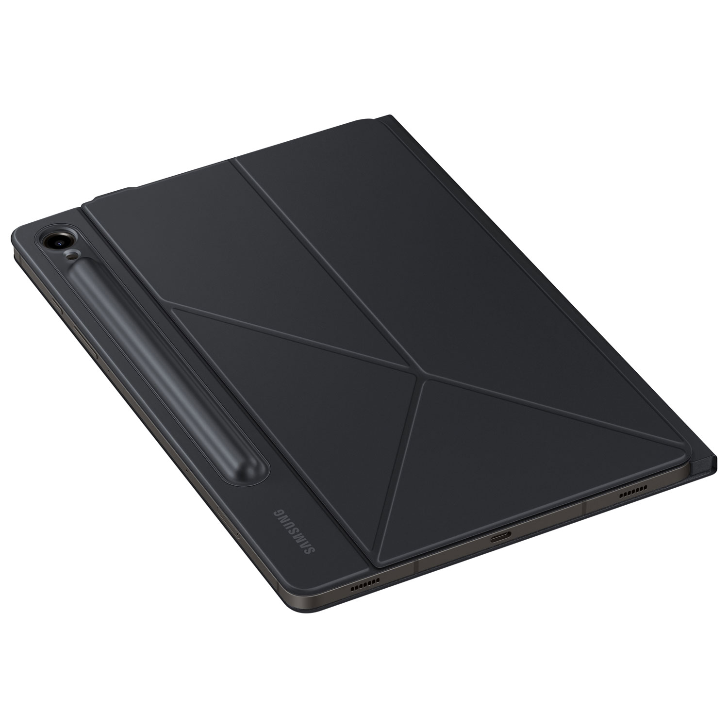 Étui Smart Book Cover de Samsung pour Galaxy Tab S10 FE/S10 Lite/S9/S9 FE - Noir