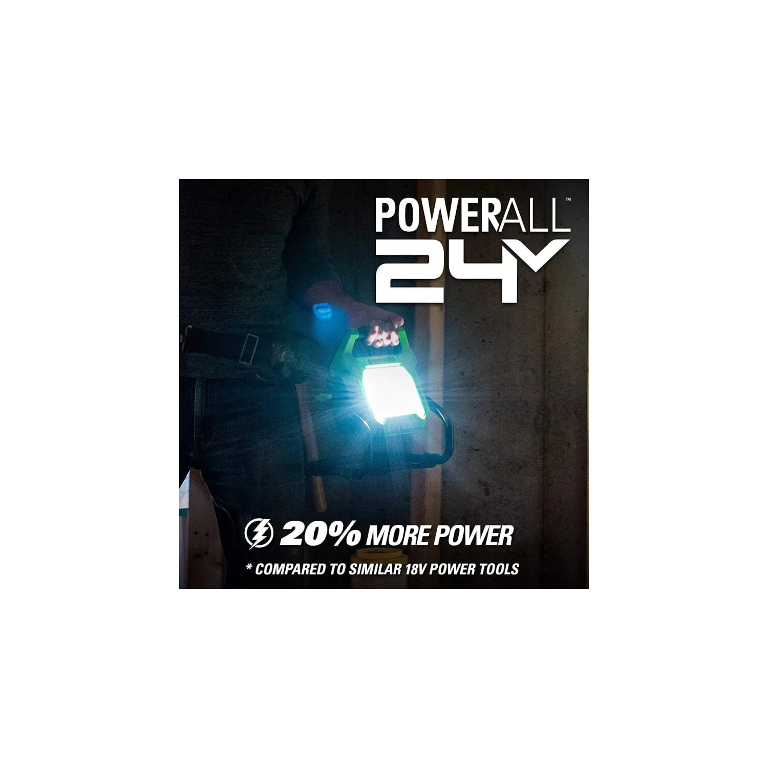 LAMPE DE TRAVAIL DEL DE 2000 LUMENS AC/DC DE 24&nbsp;V