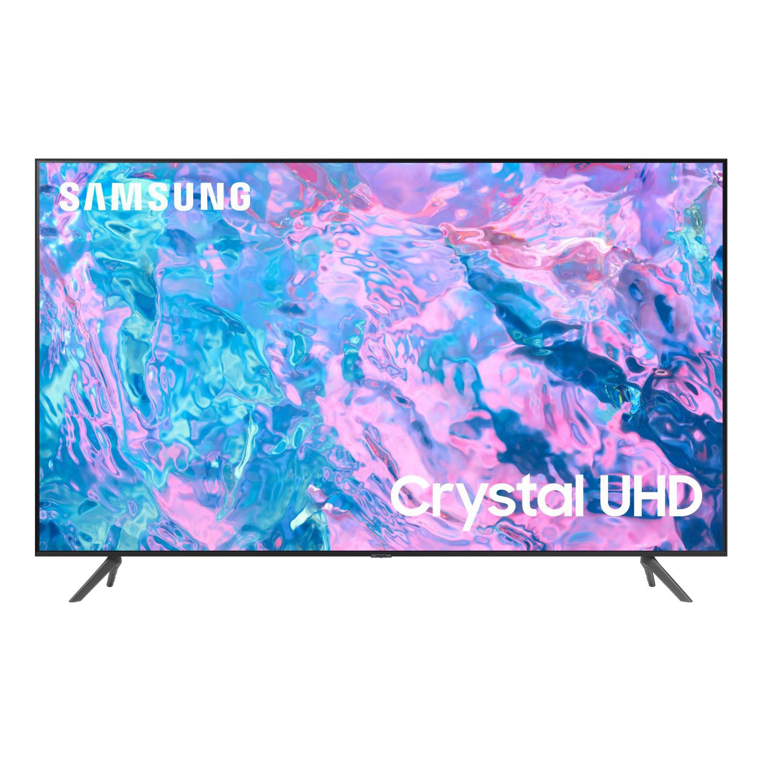 REFURBISHED (GOOD) -SAMSUNG 65" Class CU7000-Series Crystal Ultra HD 4K Smart TV ( UN65CU7000B)